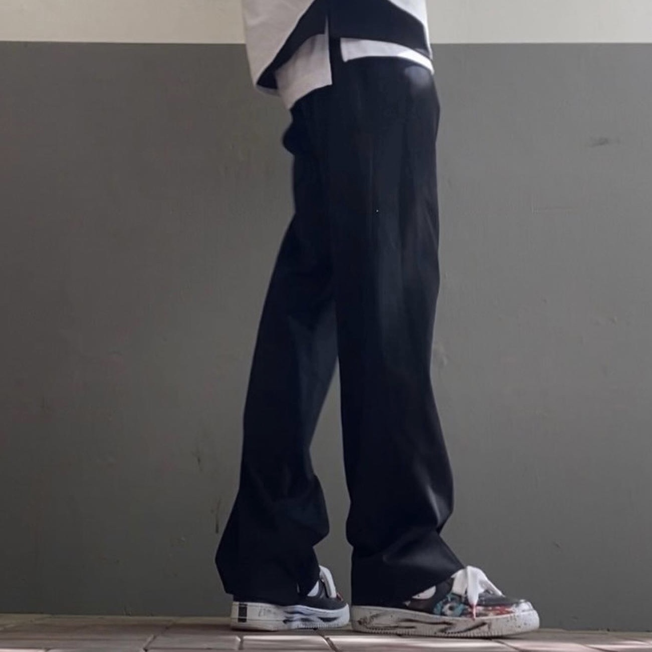 Nike x Peaceminusone Air Force 1 Low Para-Noise 착용 스타일 - 3