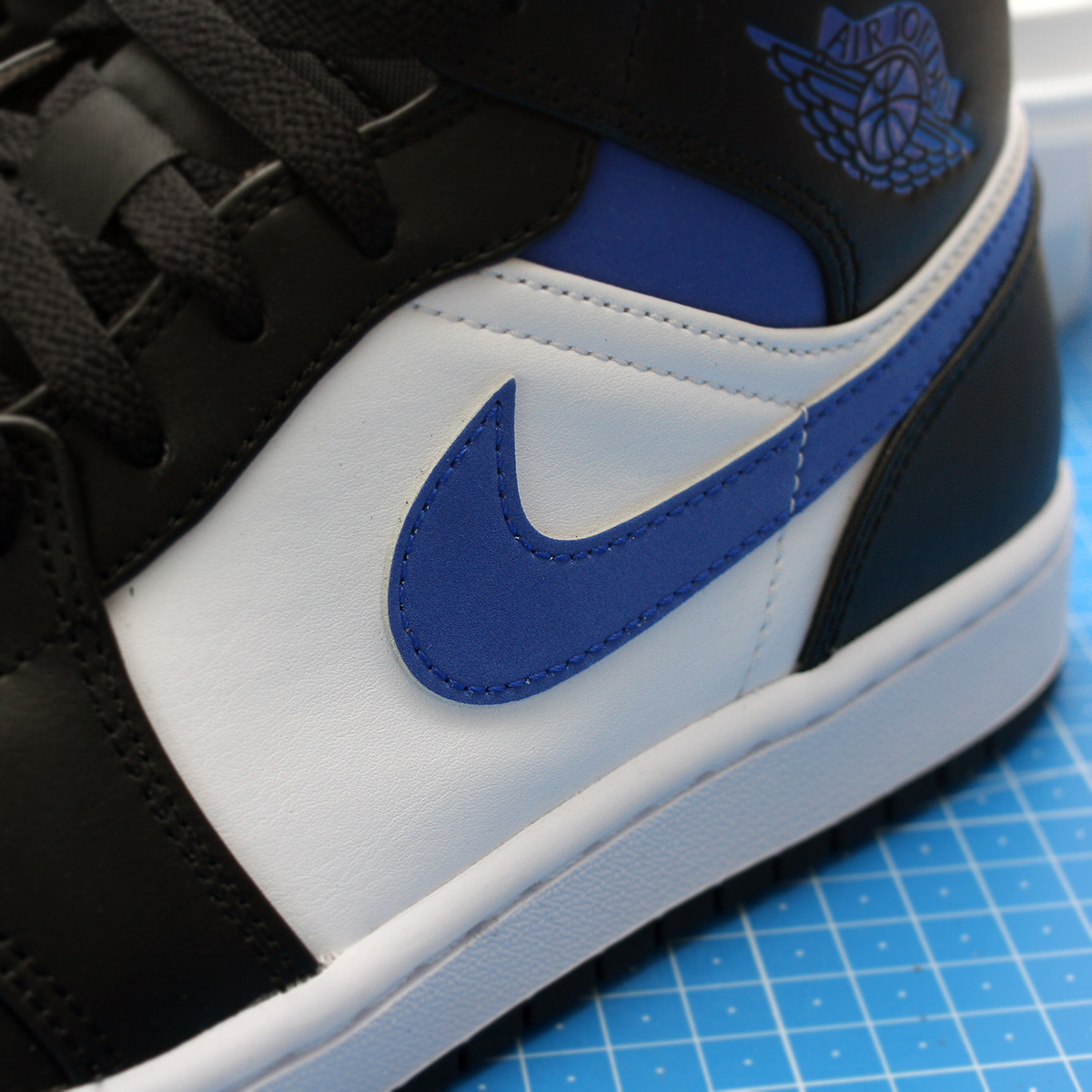 Jordan 1 Mid Racer Blue 착용 스타일 - 3