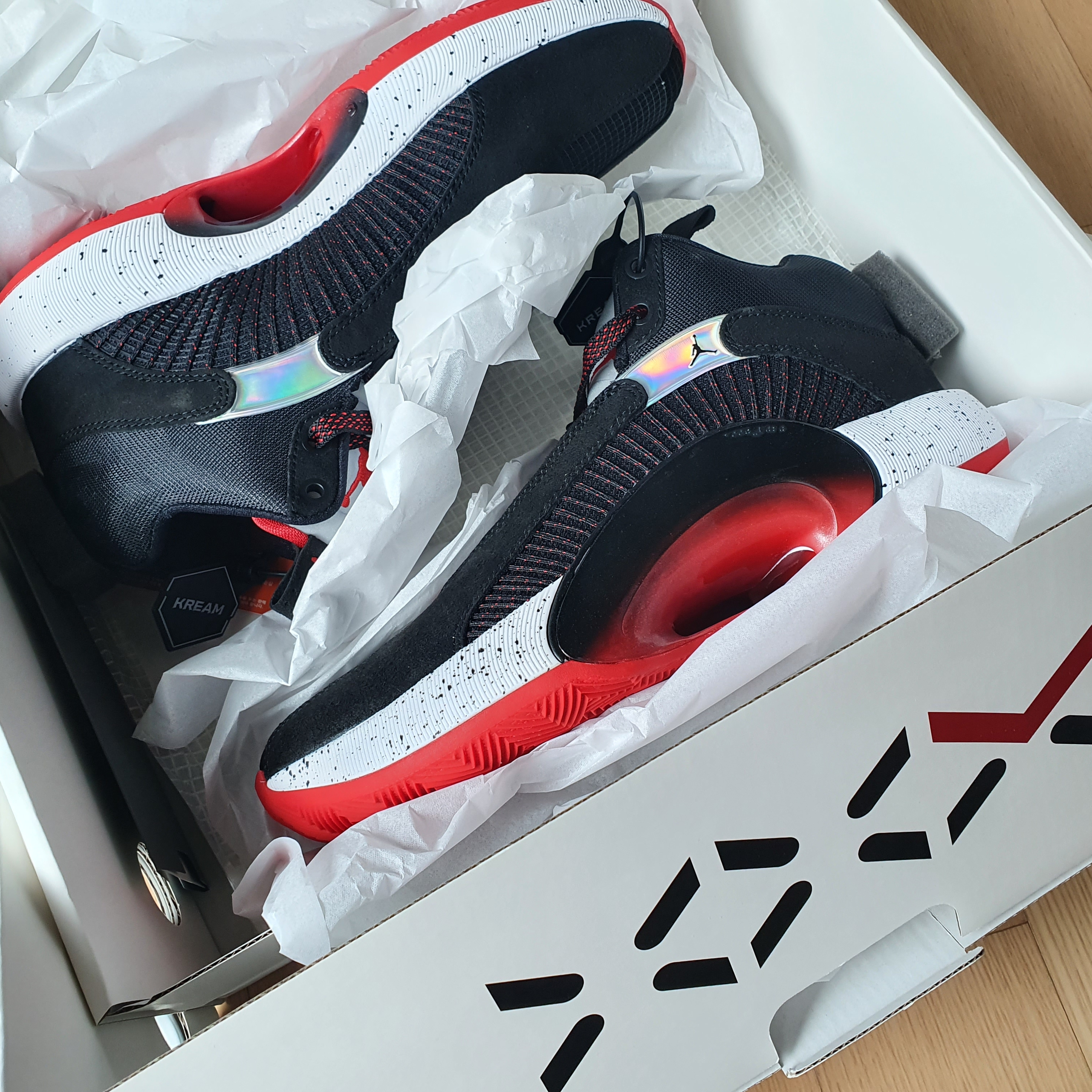 Jordan XXXV PF Bred 착용 스타일 - 3