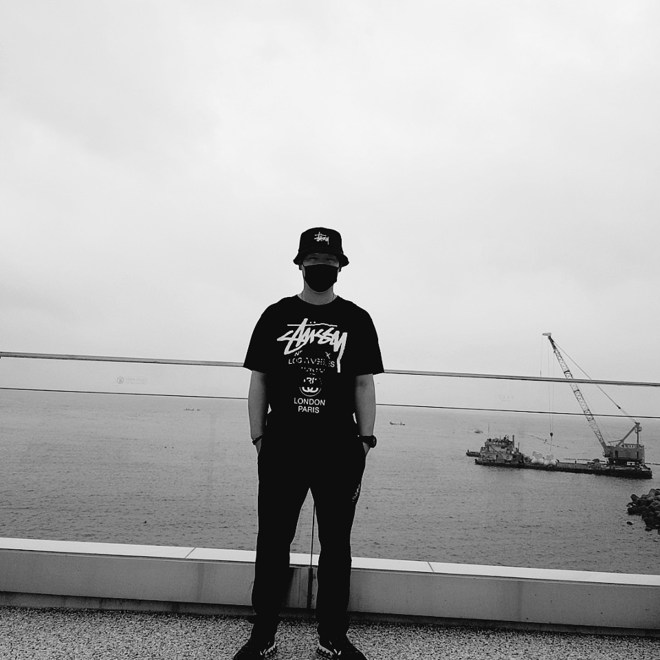 Nike x Stussy Air Zoom Spiridon Kukini Black, Nike x Stussy Bucket Hat Black 착용 스타일