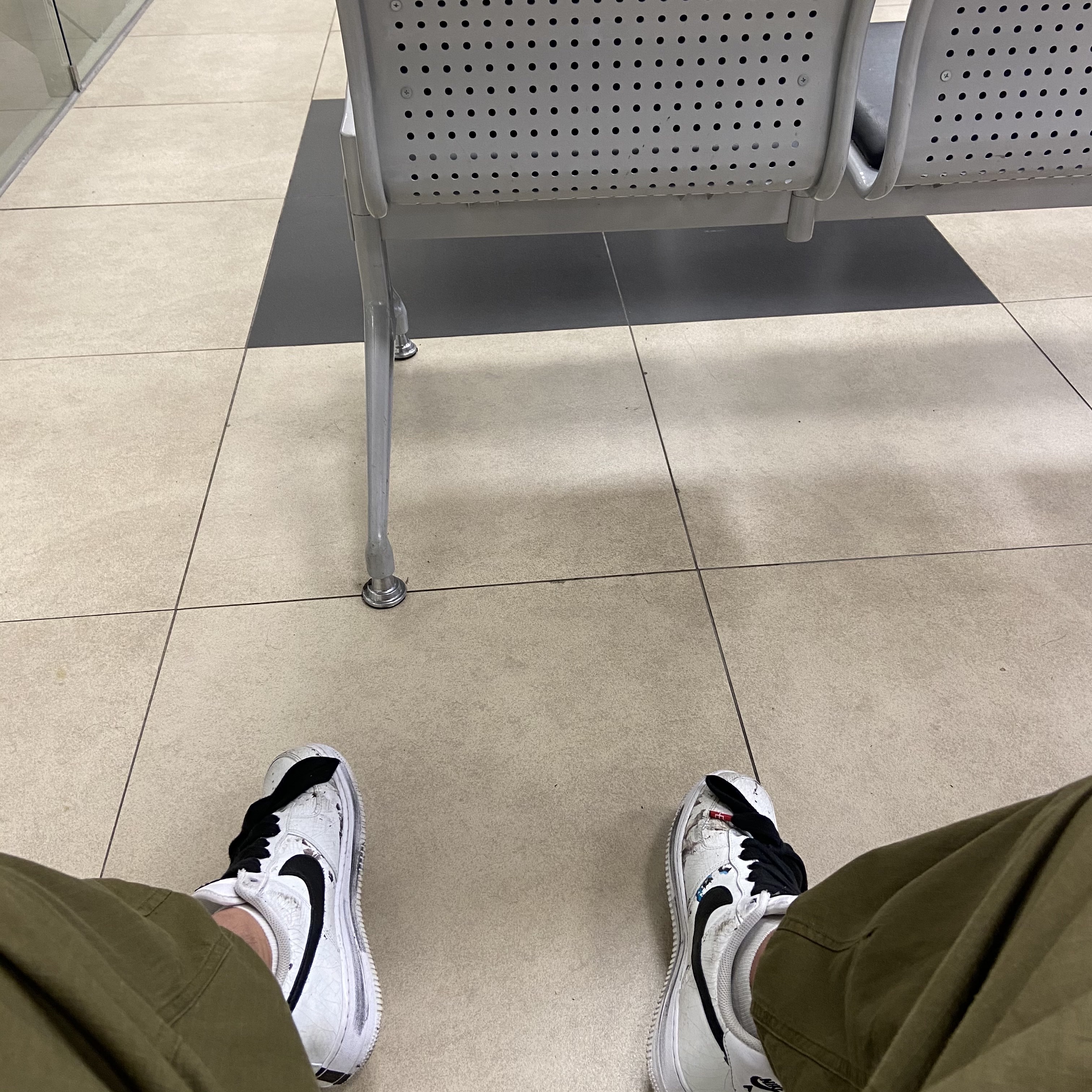 Nike x Peaceminusone Air Force 1 Low Para-Noise 2.0, Nike x Sacai Blazer Low Classic Green 착용 스타일