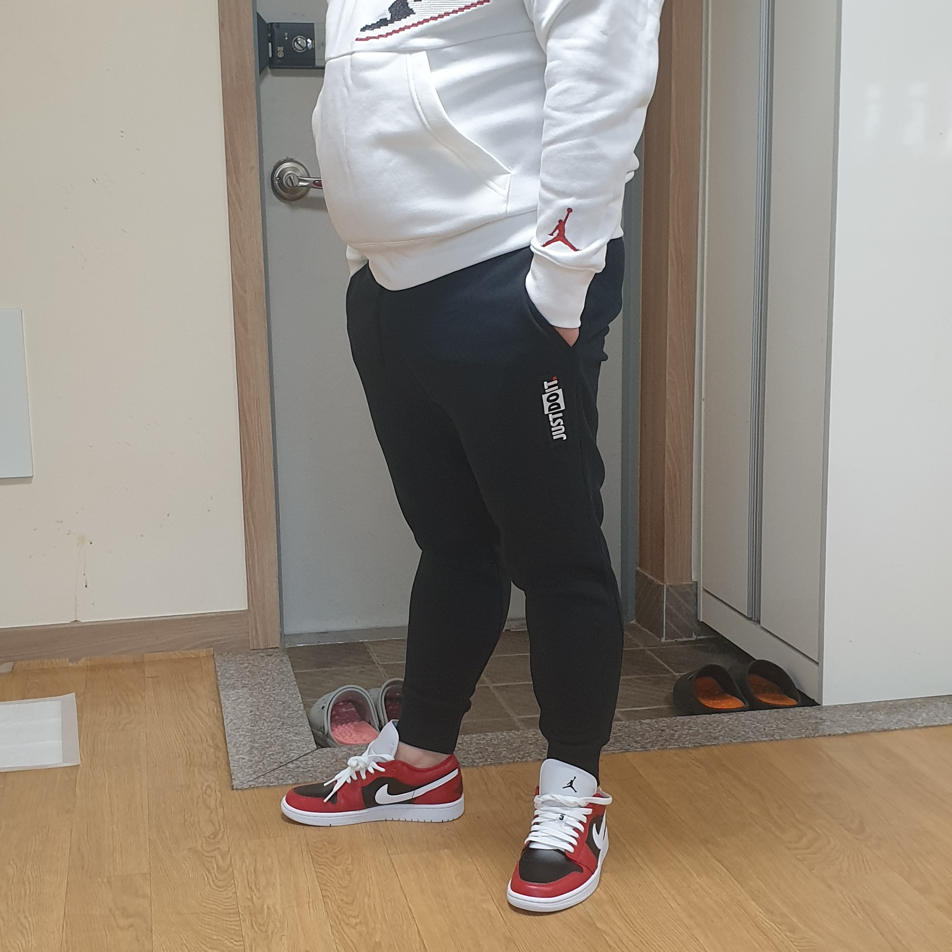 (W) Jordan 1 Low Chicago Flip 착용 스타일