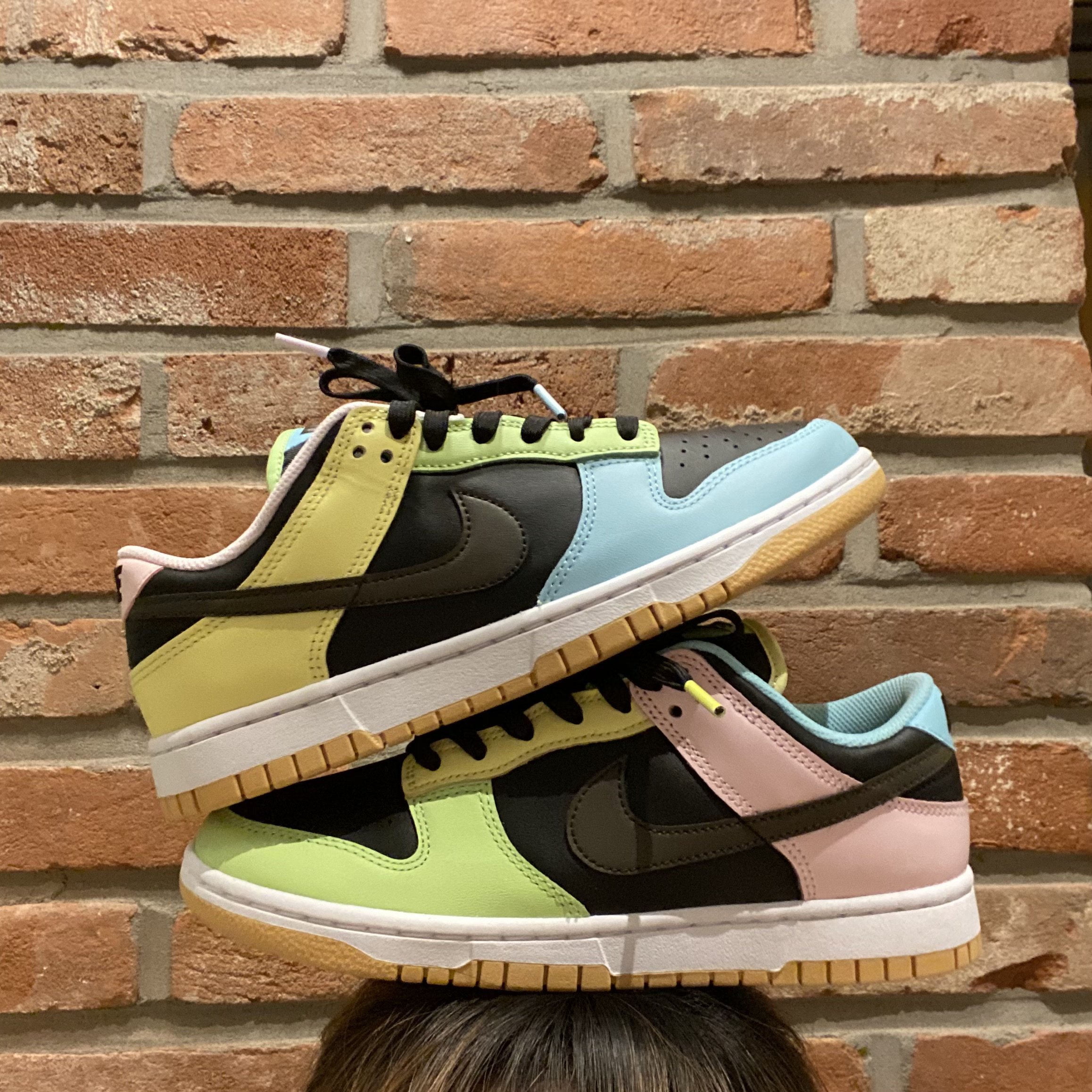 Nike Dunk Low SE Free.99 Black, (GS) Nike Dunk Low SE Free.99 Black 착용 스타일