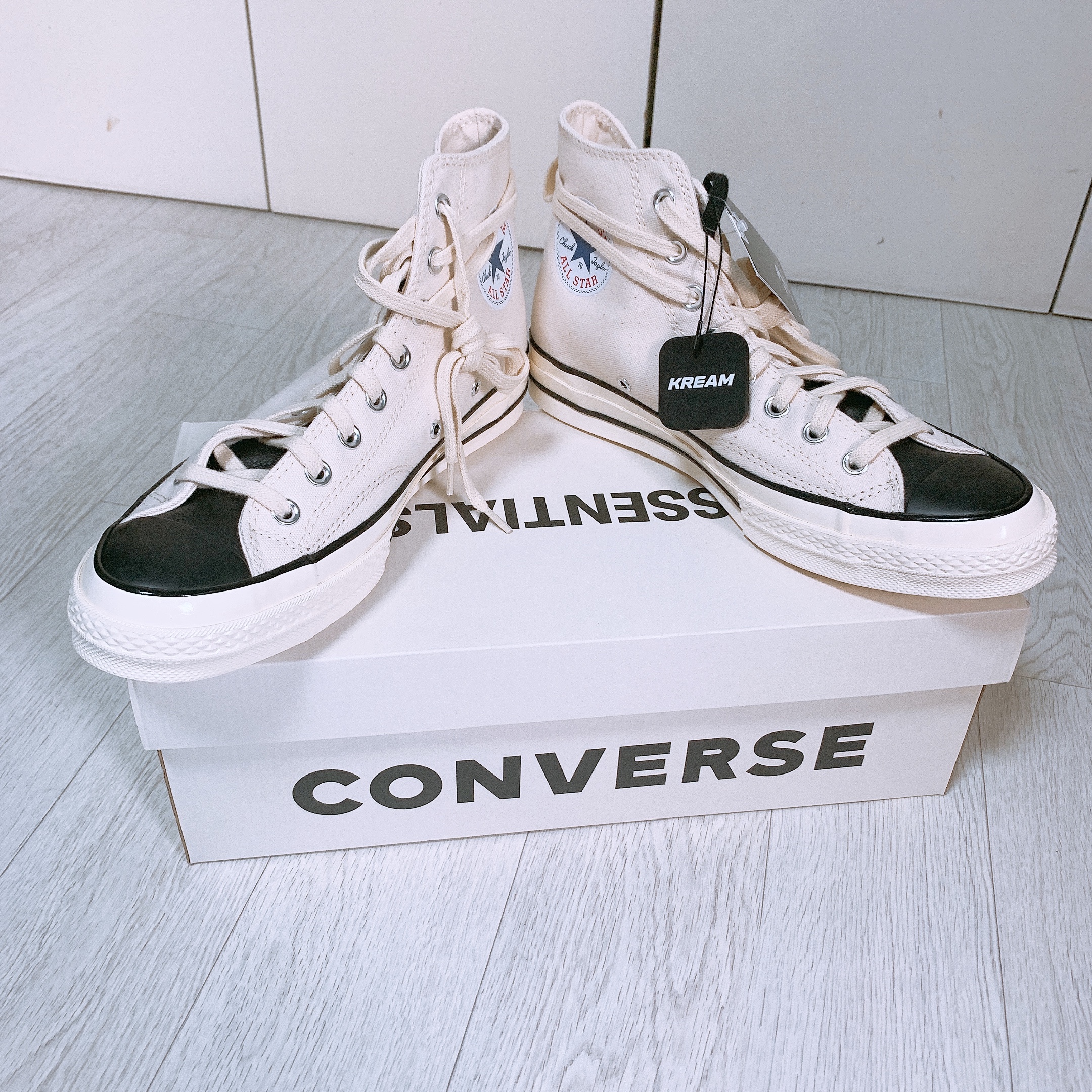 Converse x Fear of God Essentials Chuck 70 Hi Natural 2020 착용 스타일