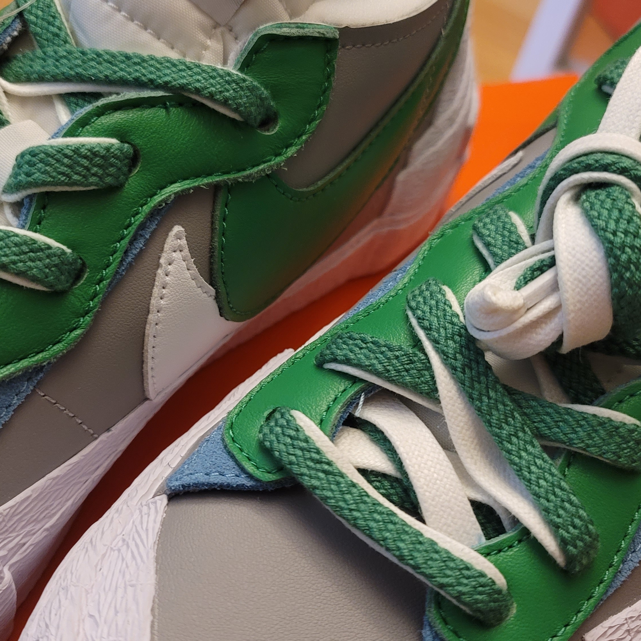 Nike x Sacai Blazer Low Classic Green 착용 스타일 - 3