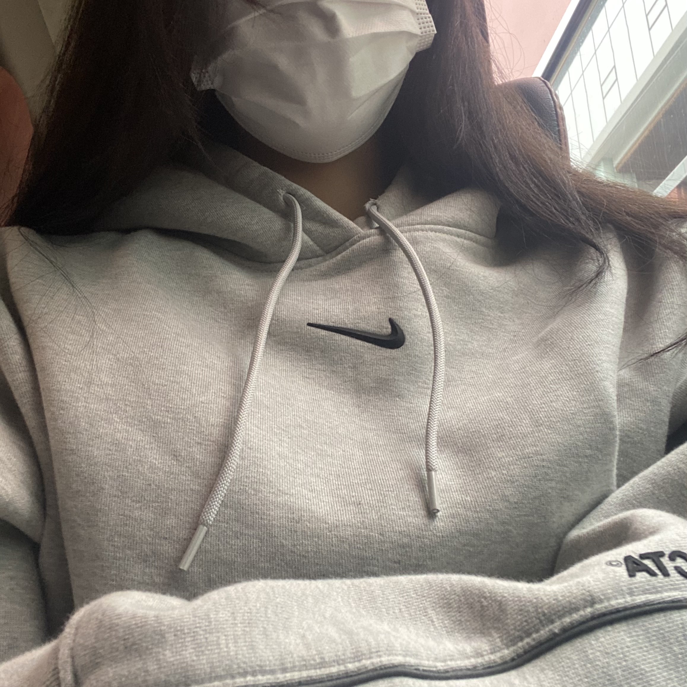 Nike x Drake Nocta Cardinal Stock Essential Hoodie Grey - Asia 착용 스타일