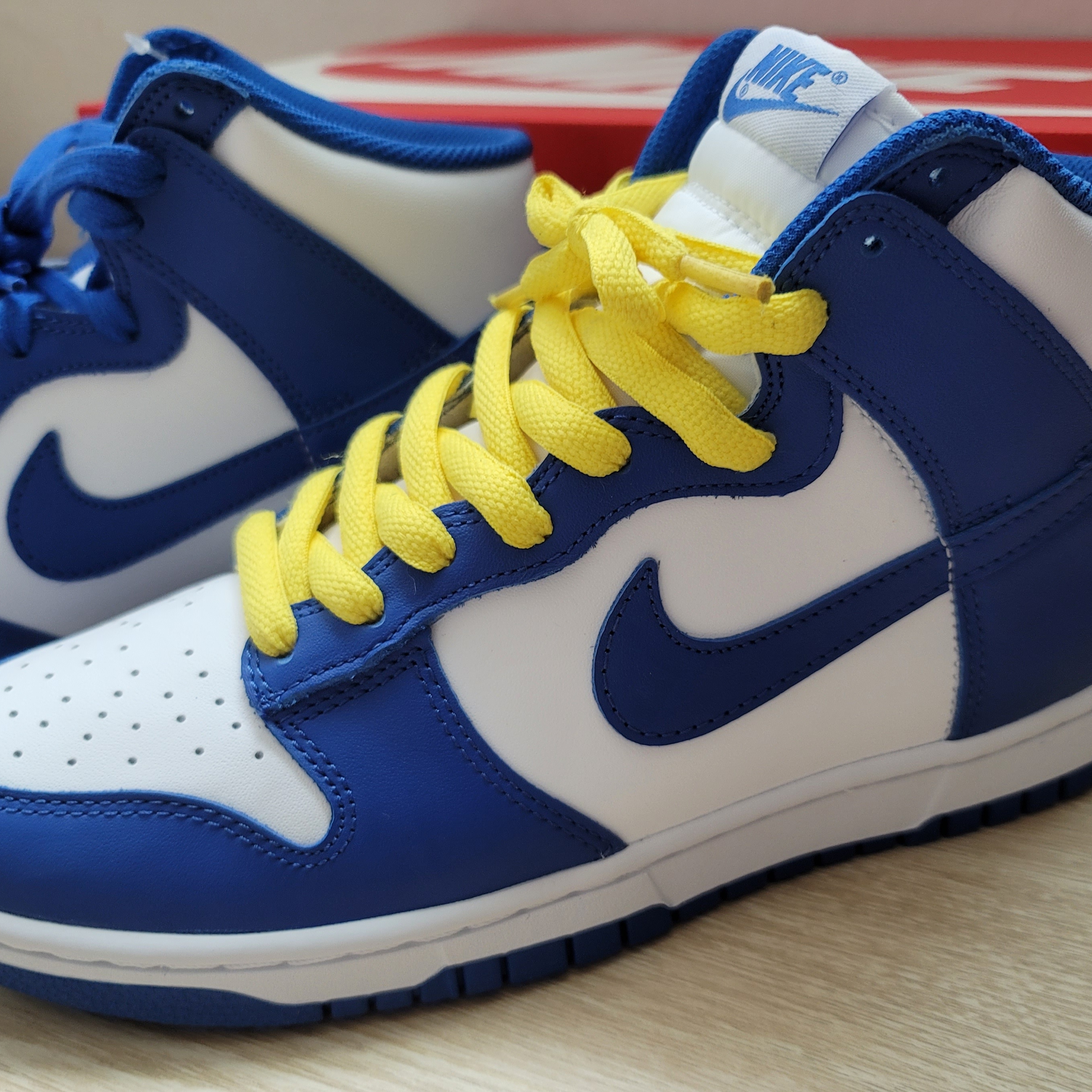Nike Dunk High Retro Game Royal 착용 스타일