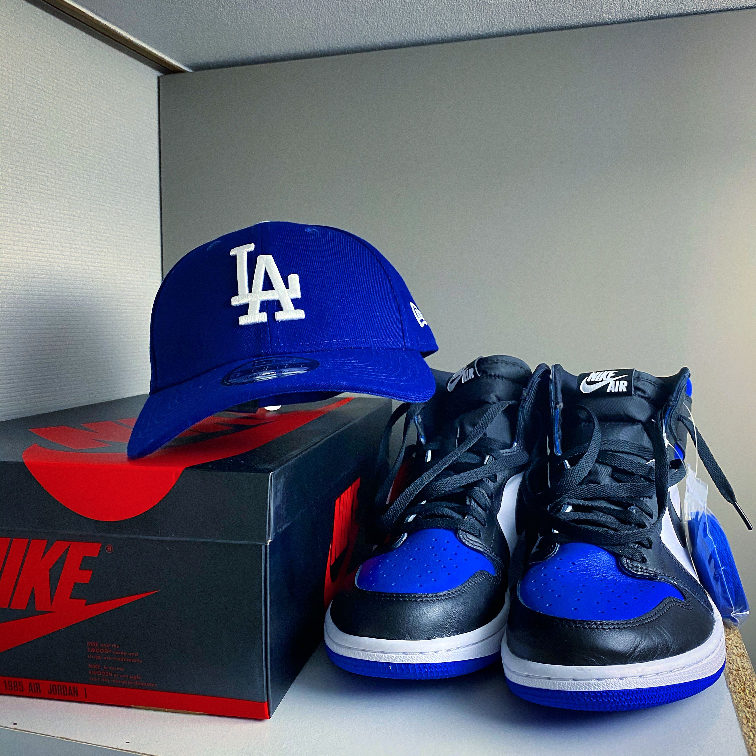 Jordan 1 Retro High OG Royal Toe 착용 스타일