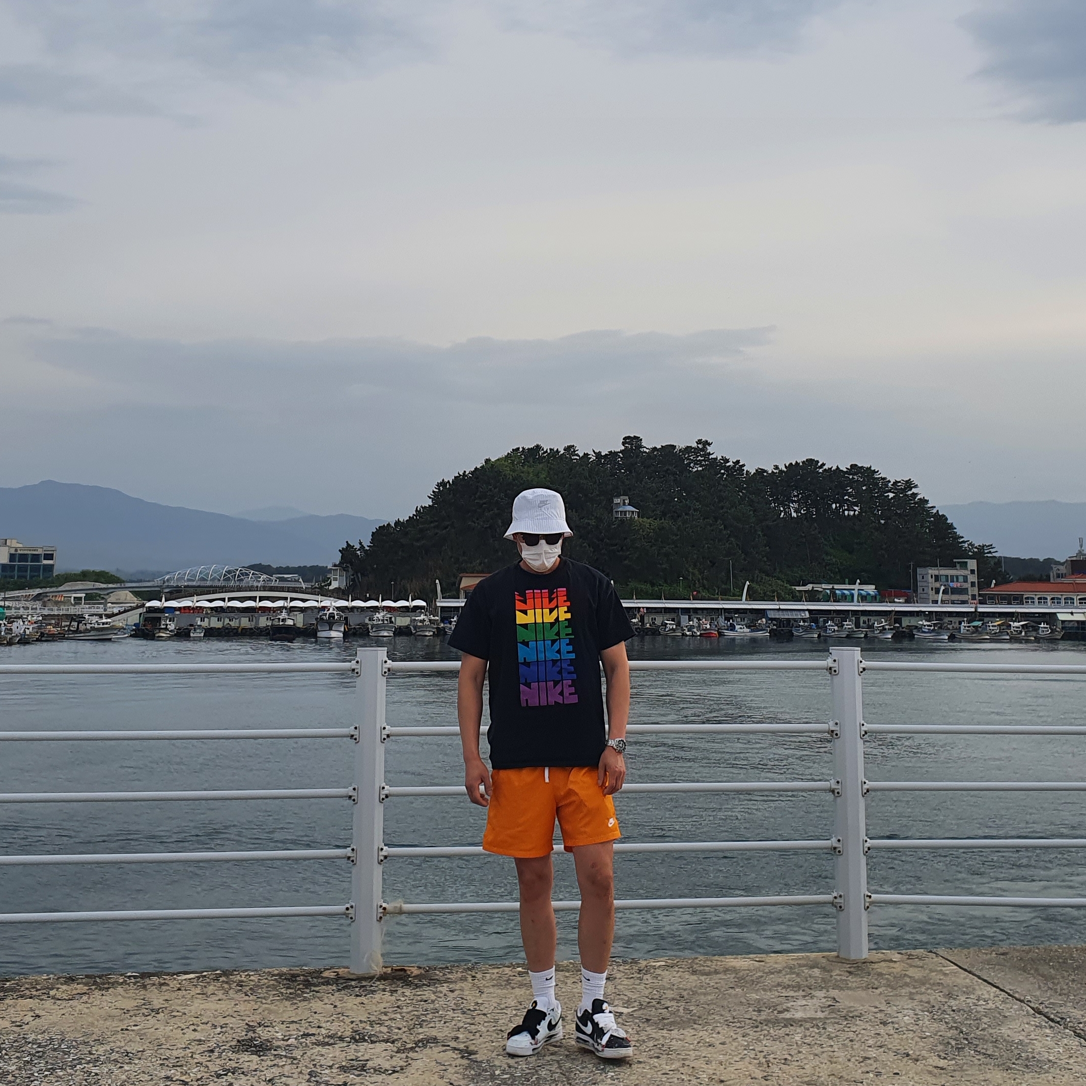 Nike x Peaceminusone Air Force 1 Low Para-Noise, Nike x Peaceminusone Air Force 1 Low Para-Noise 2.0 착용 스타일