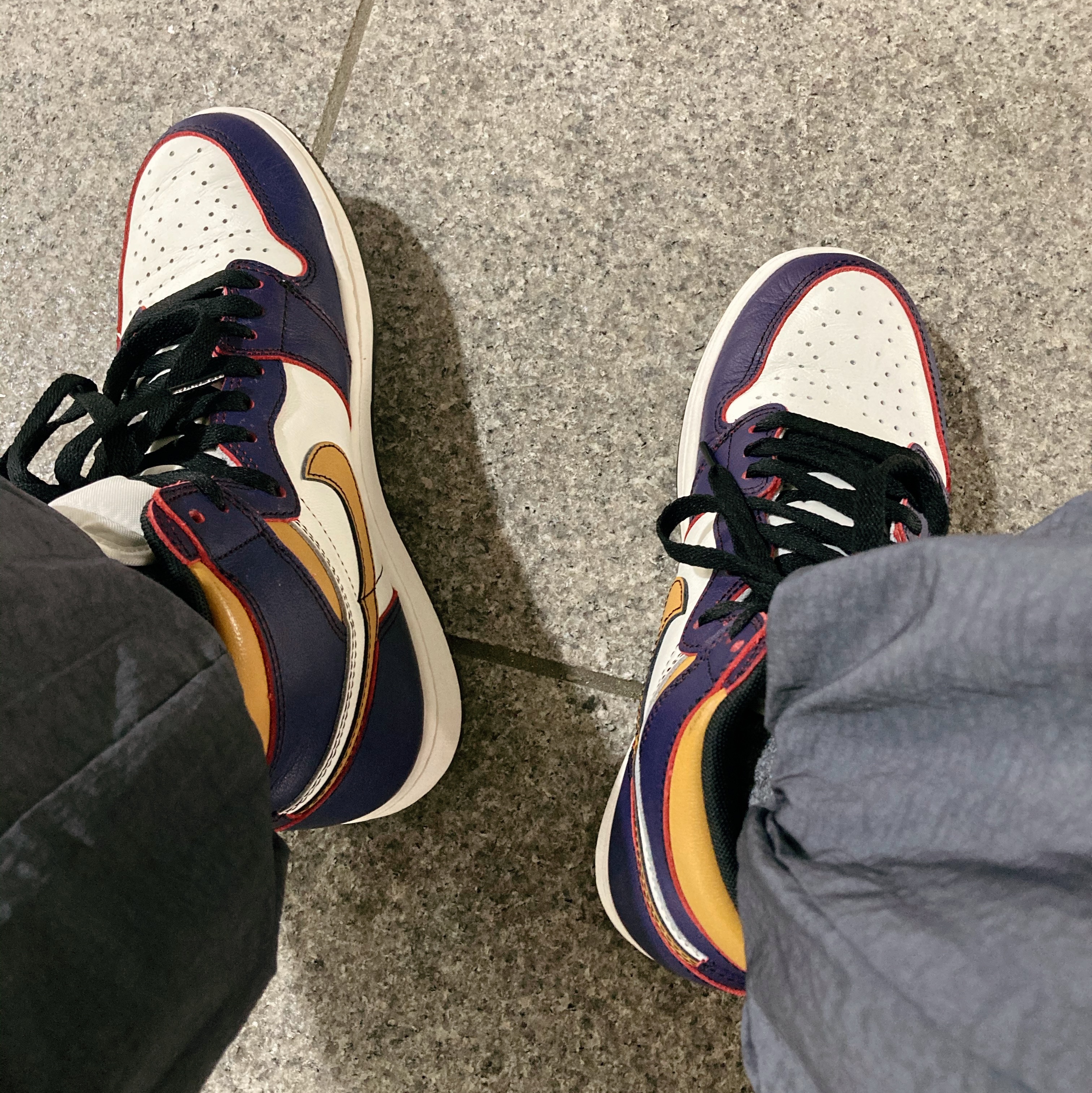 Jordan 1 Retro High OG Defiant SB LA to Chicago 착용 스타일
