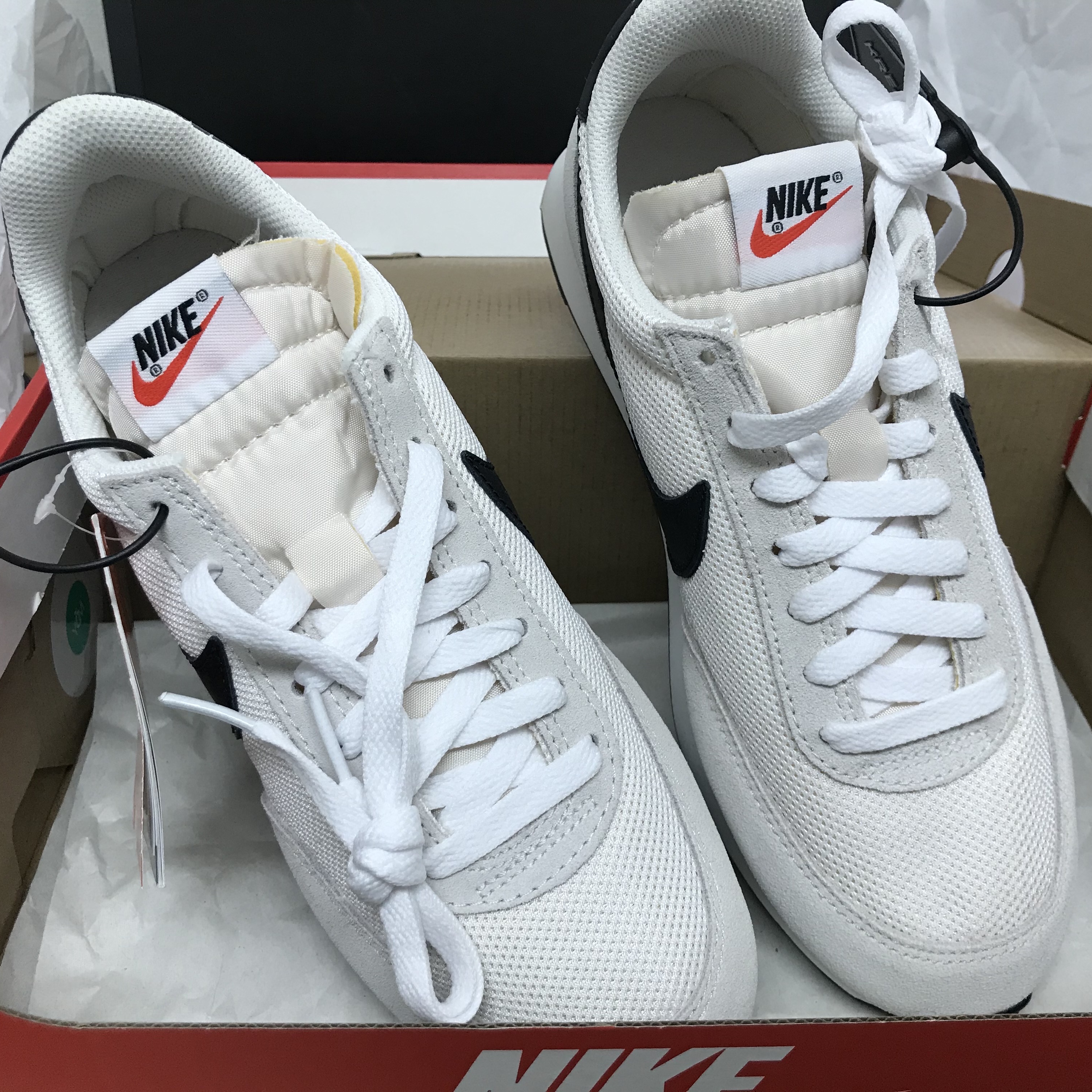 Nike Air Tailwind 79 White Phantom Black 착용 스타일 - 2