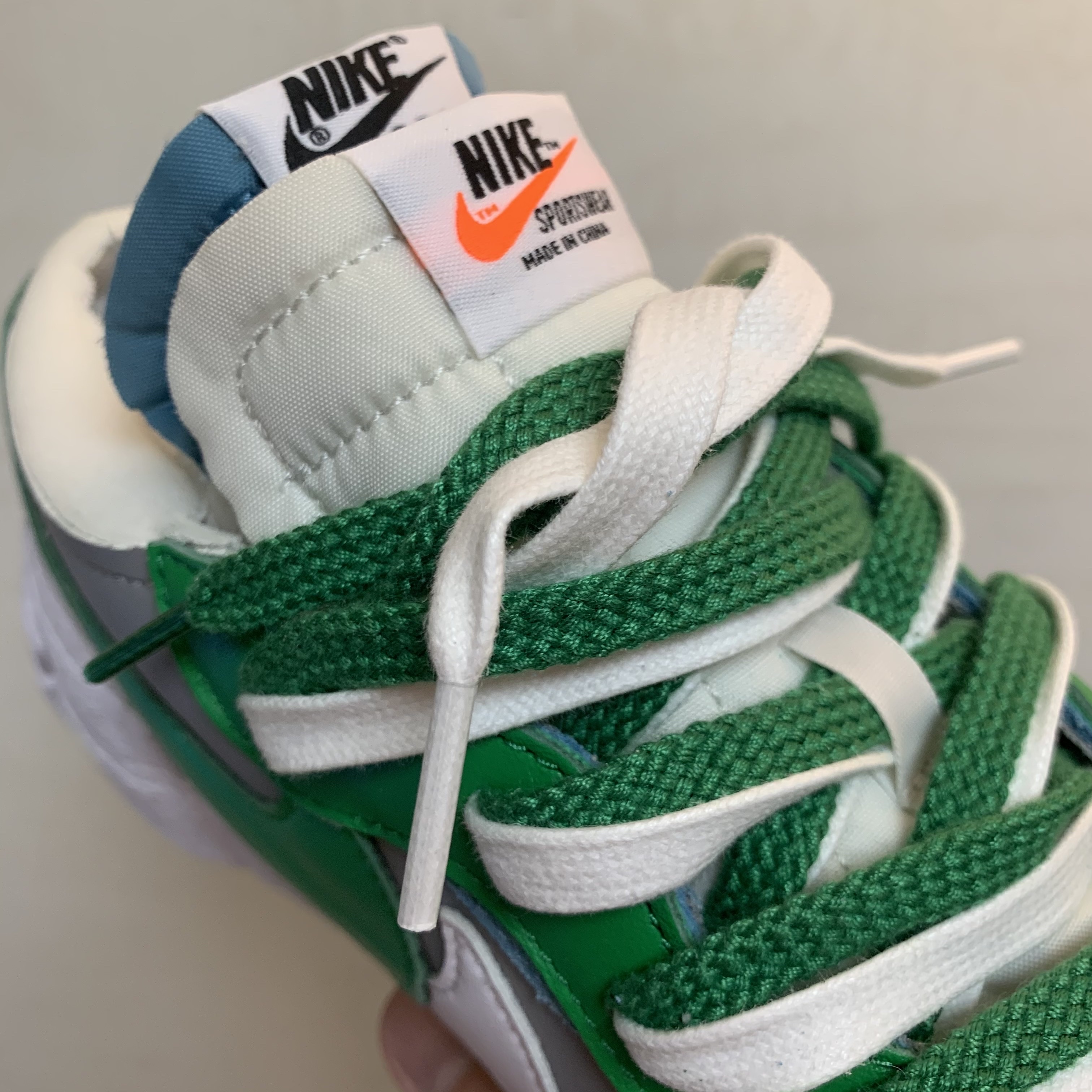 Nike x Sacai Blazer Low Classic Green 착용 스타일 - 4