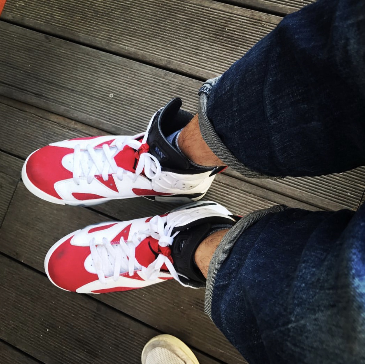 Jordan 6 Retro Carmine 2014 착용 스타일