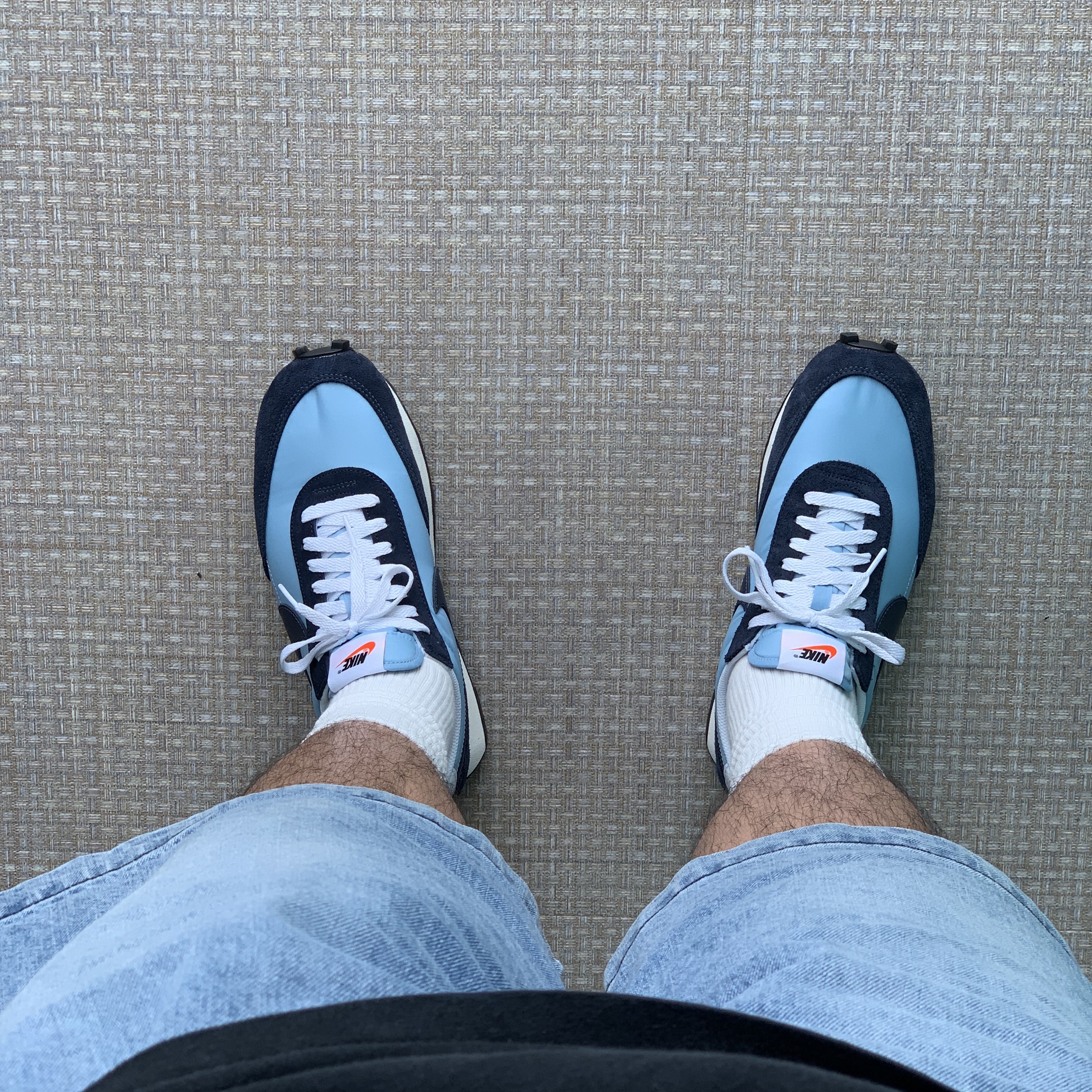 Nike Daybreak Light Armory Blue 착용 스타일
