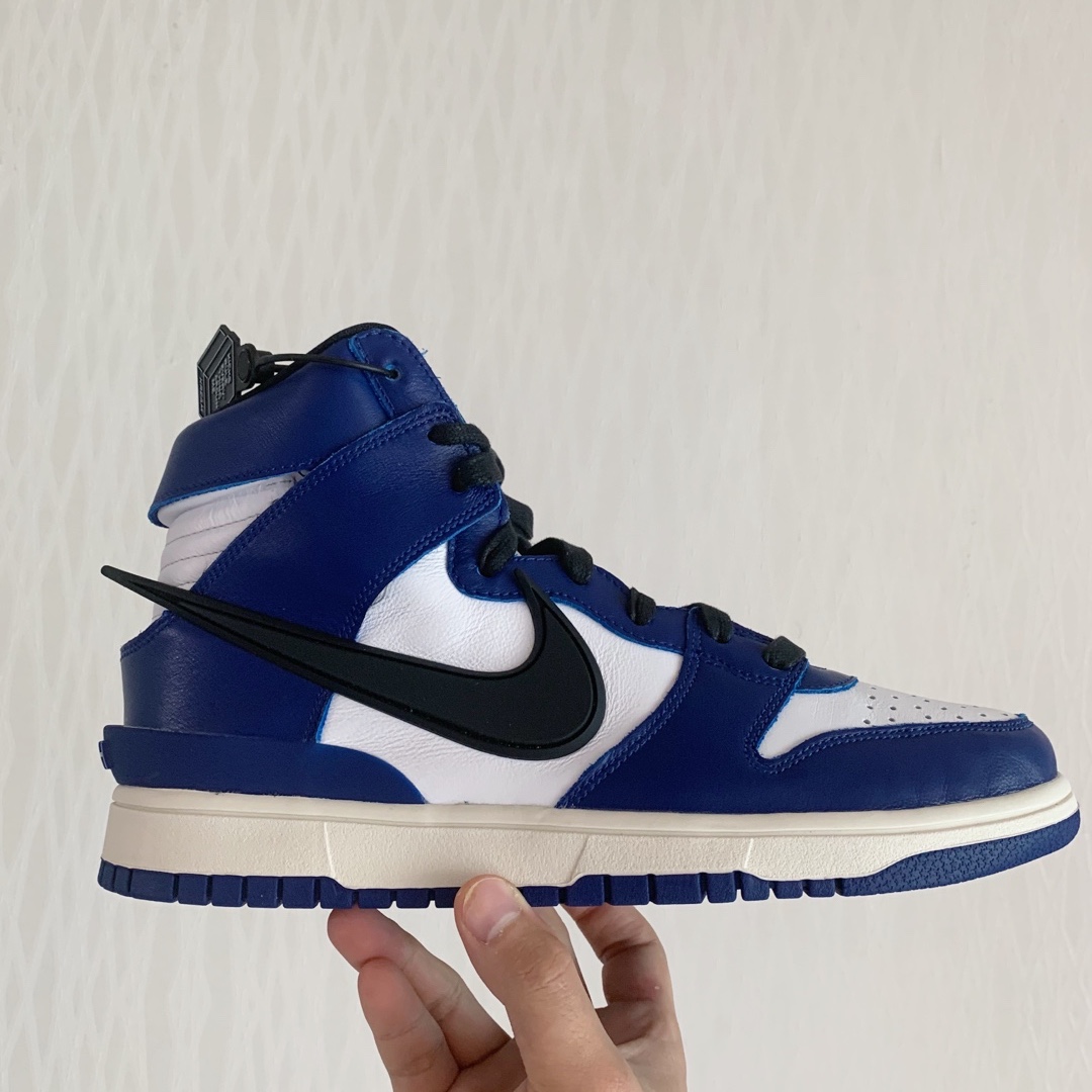 Nike x Ambush Dunk High Deep Royal Blue 착용 스타일