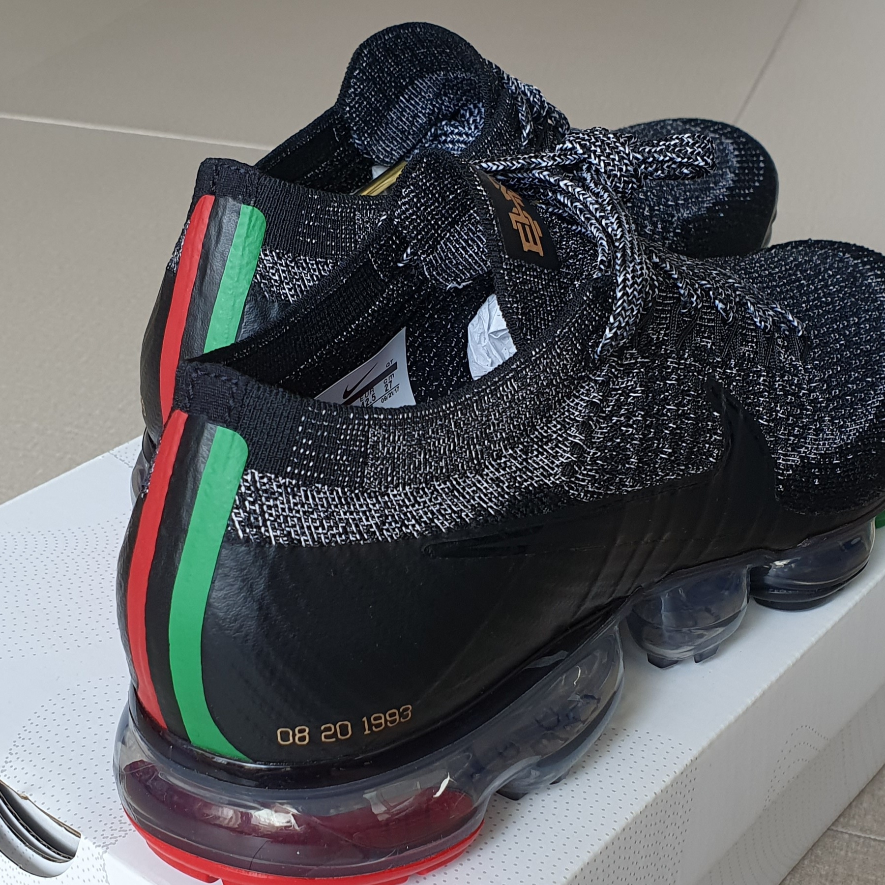 Nike Air VaporMax Flyknit BHM 2018 착용 스타일 - 2