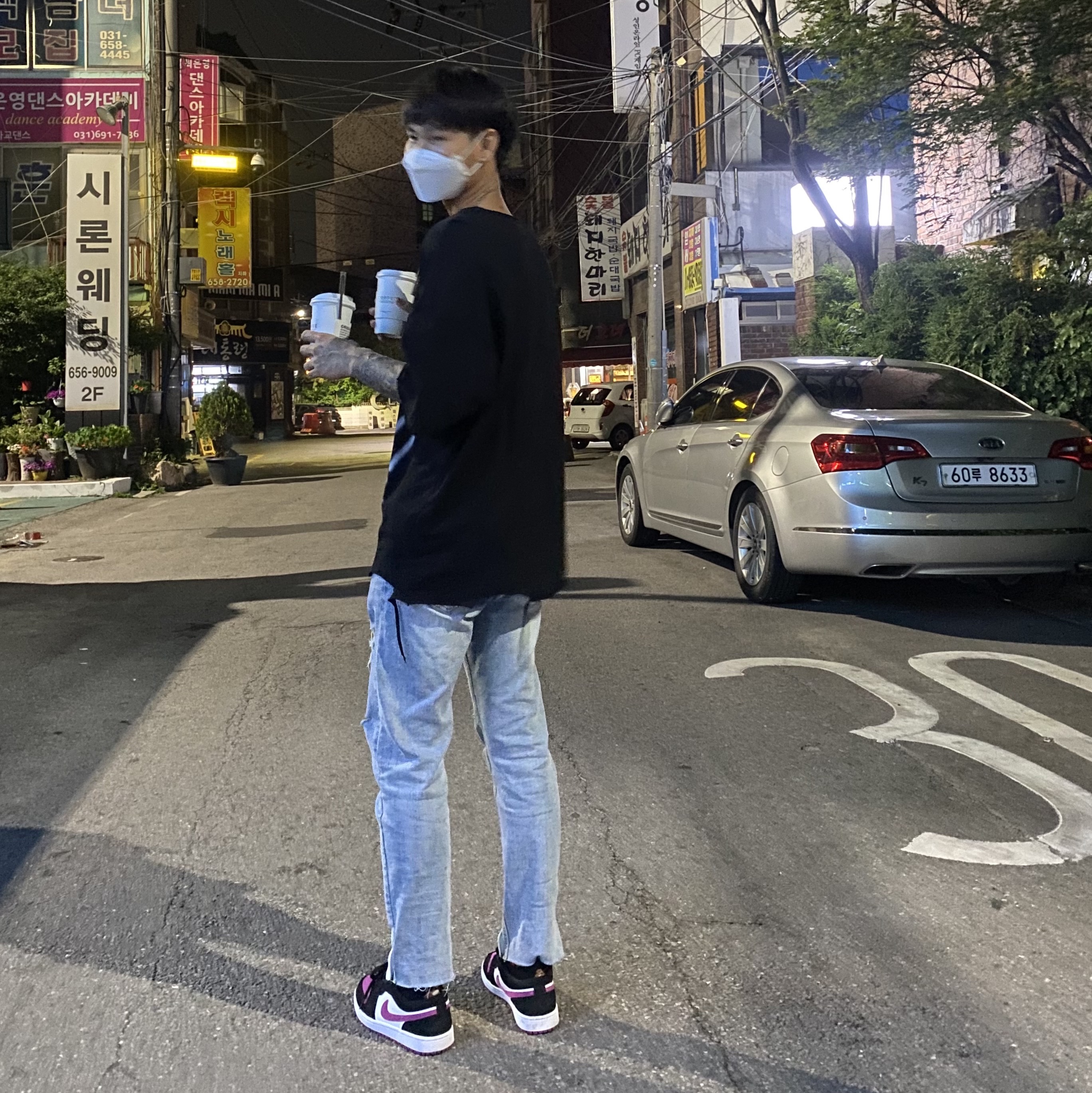 (W) Jordan 1 Low Cactus Flower 착용 스타일