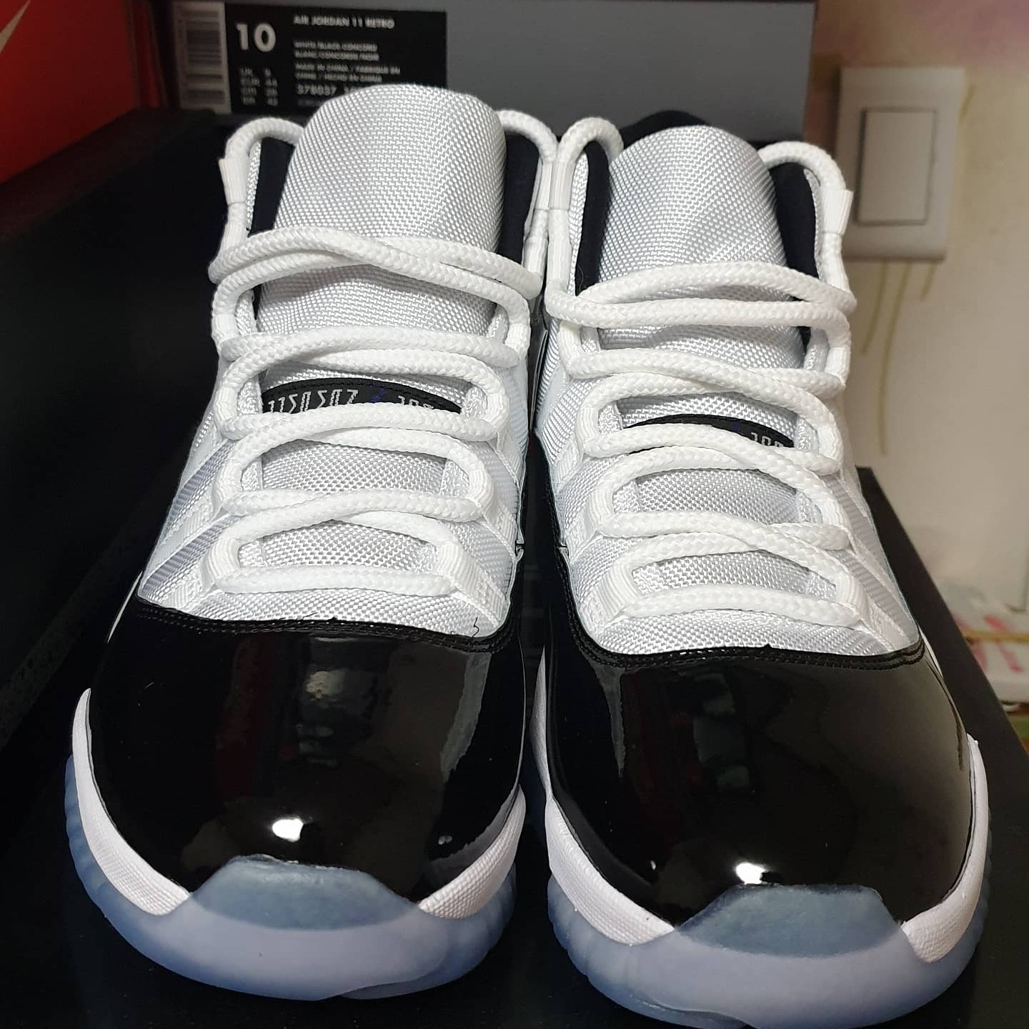 Jordan 11 Retro Concord 2018 착용 스타일 - 2