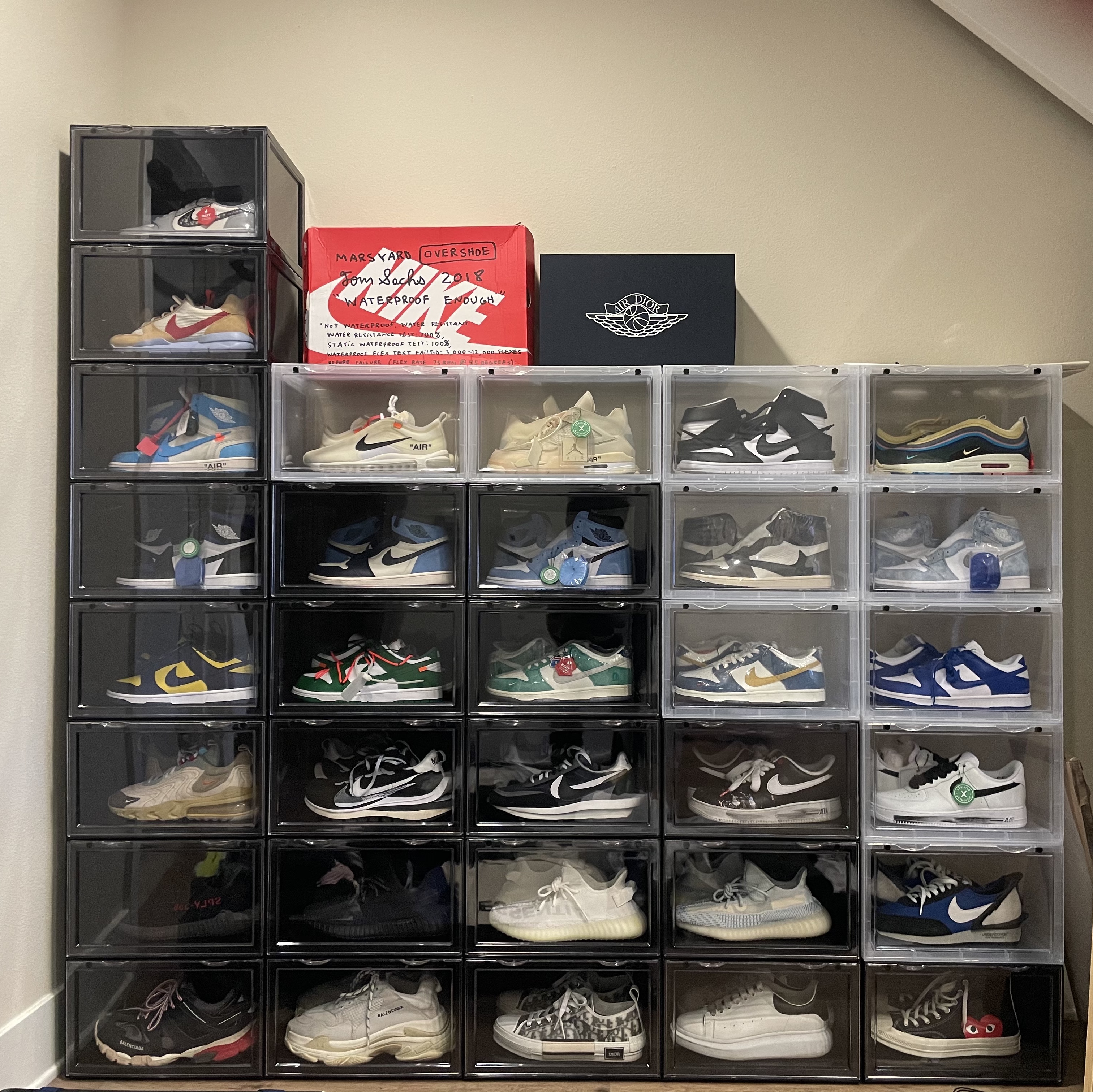 Jordan 1 x Dior Low OG, Nike x Tom Sachs Mars Yard Overshoe 3.0 착용 스타일