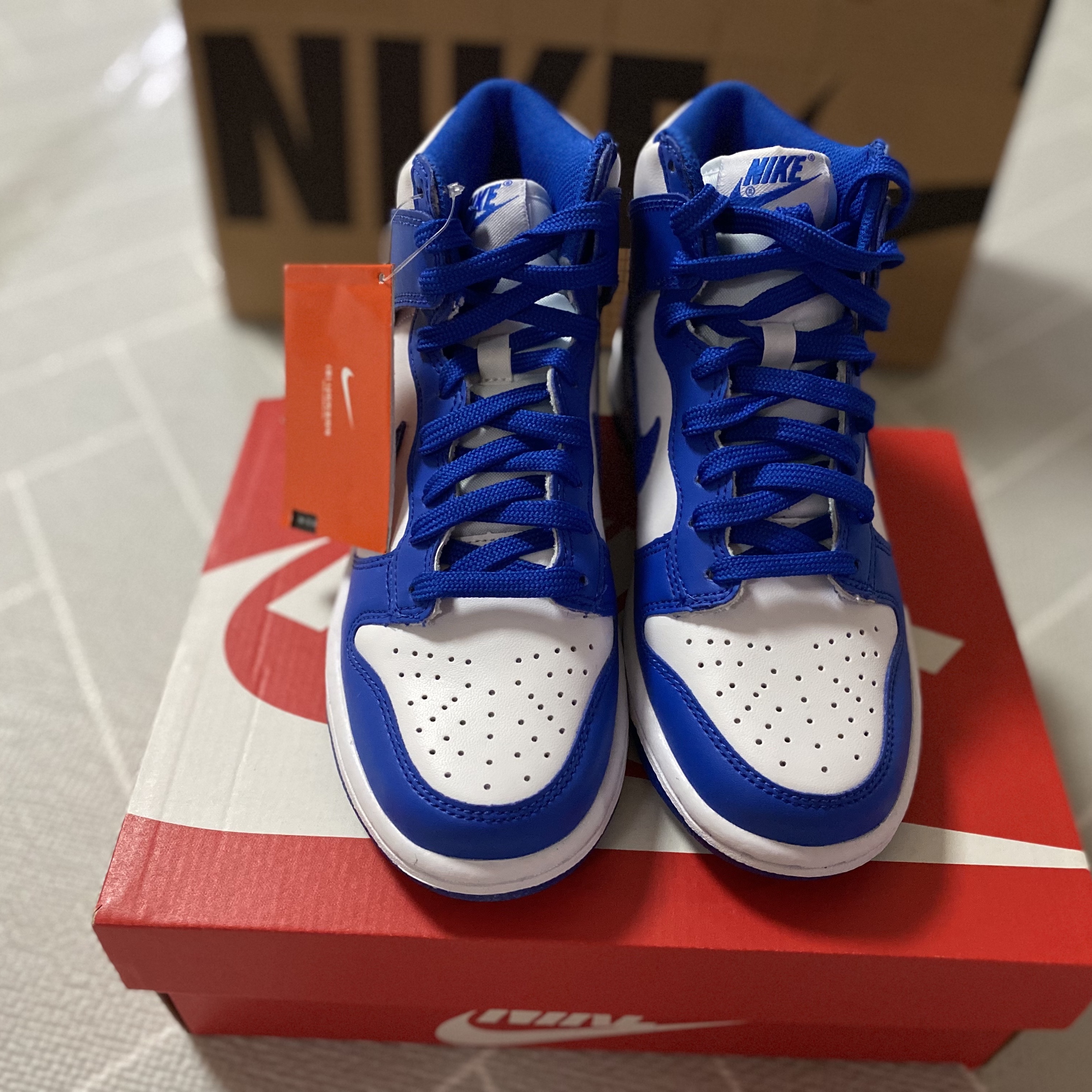 (GS) Nike Dunk High Game Royal 착용 스타일 - 2