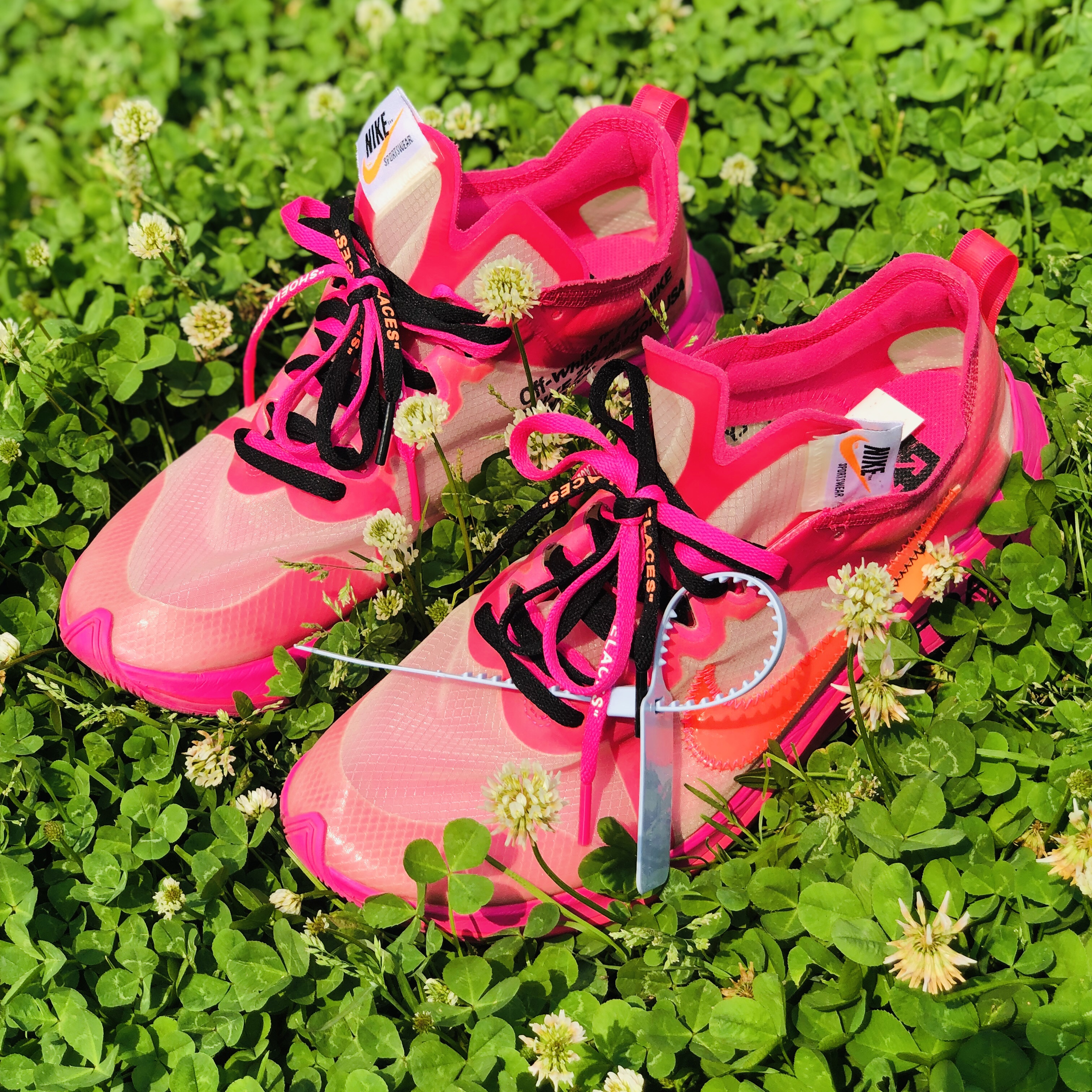 Nike x Off-White Zoom Fly SP Tulip Pink 착용 스타일