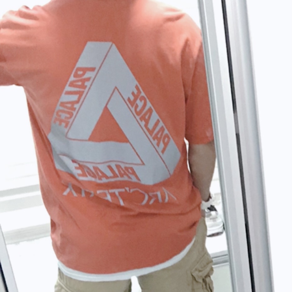 Nike x Sacai Blazer Low Magma Orange, Palace x Arc'teryx T-Shirt Ochre - 20FW 착용 스타일 - 5