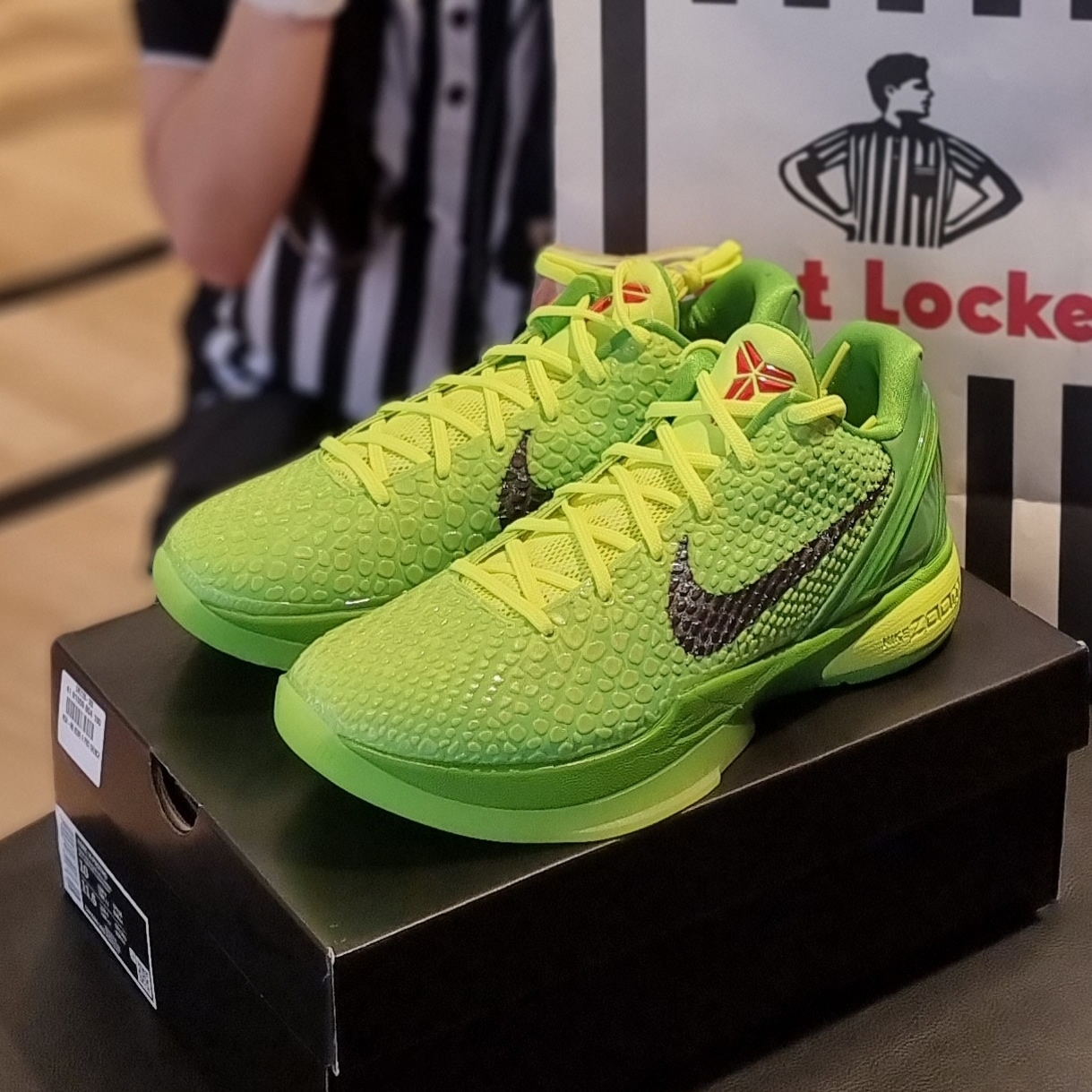Nike Kobe 6 Protro Green Apple 착용 스타일