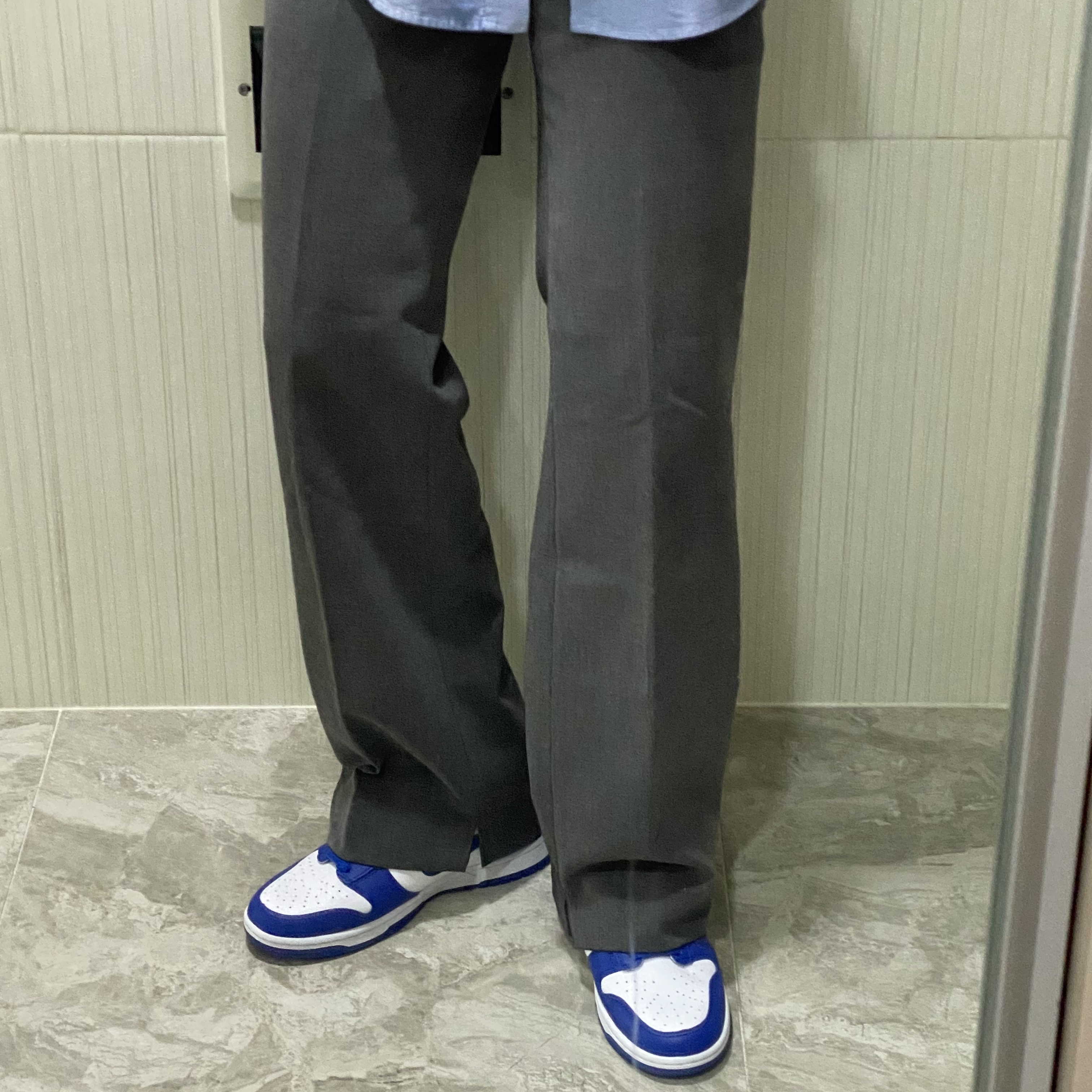 Nike Dunk High Retro Game Royal 착용 스타일