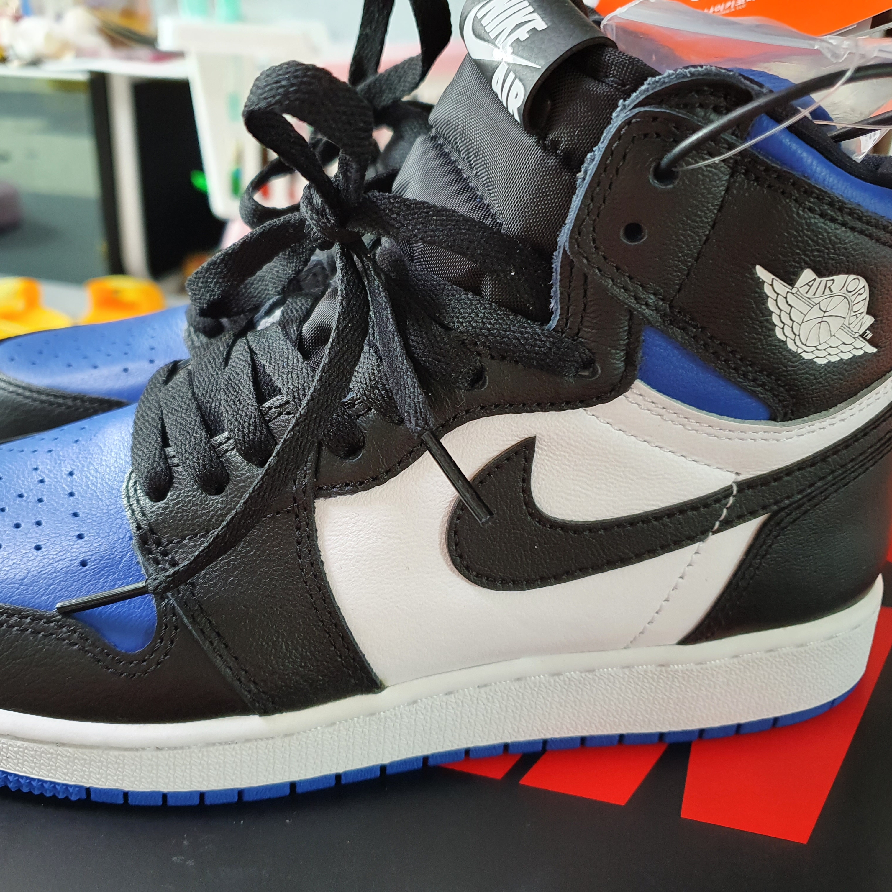 Jordan 1 Mid Racer Blue, Nike x Sacai VaporWaffle Dark Iris 착용 스타일 - 3