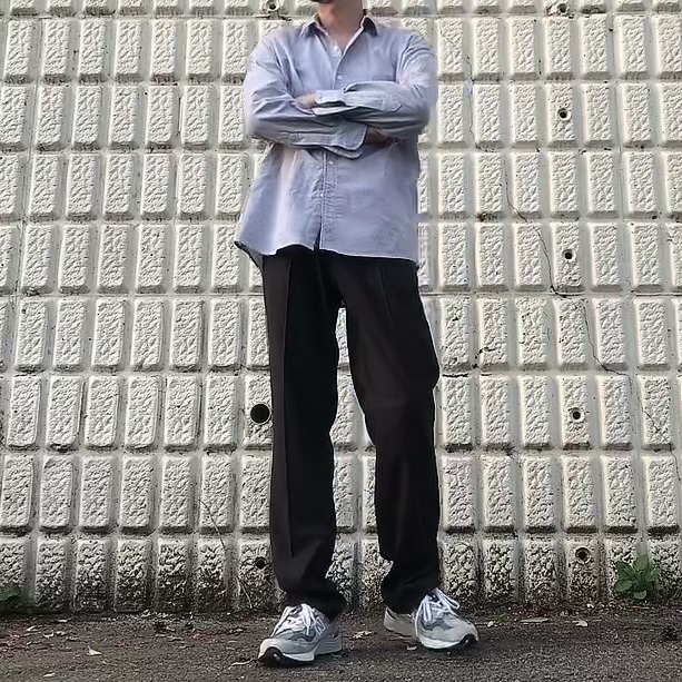 New Balance 992 Made in USA Grey - D Standard 착용 스타일