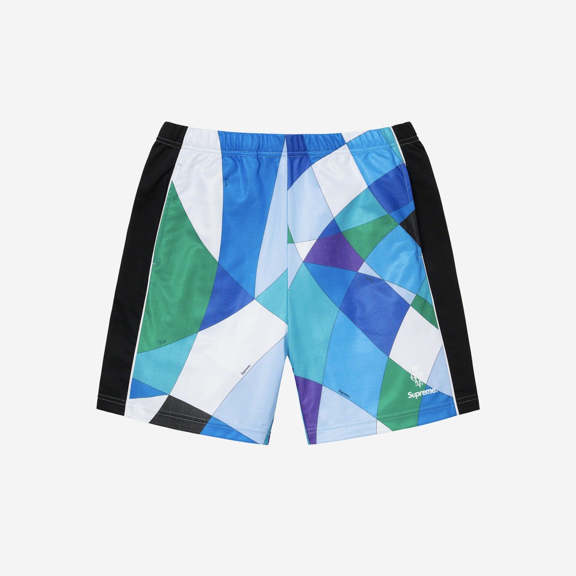 Supreme x Emilio Pucci Soccer Shorts Blue - 21SS 상세 이미지 1