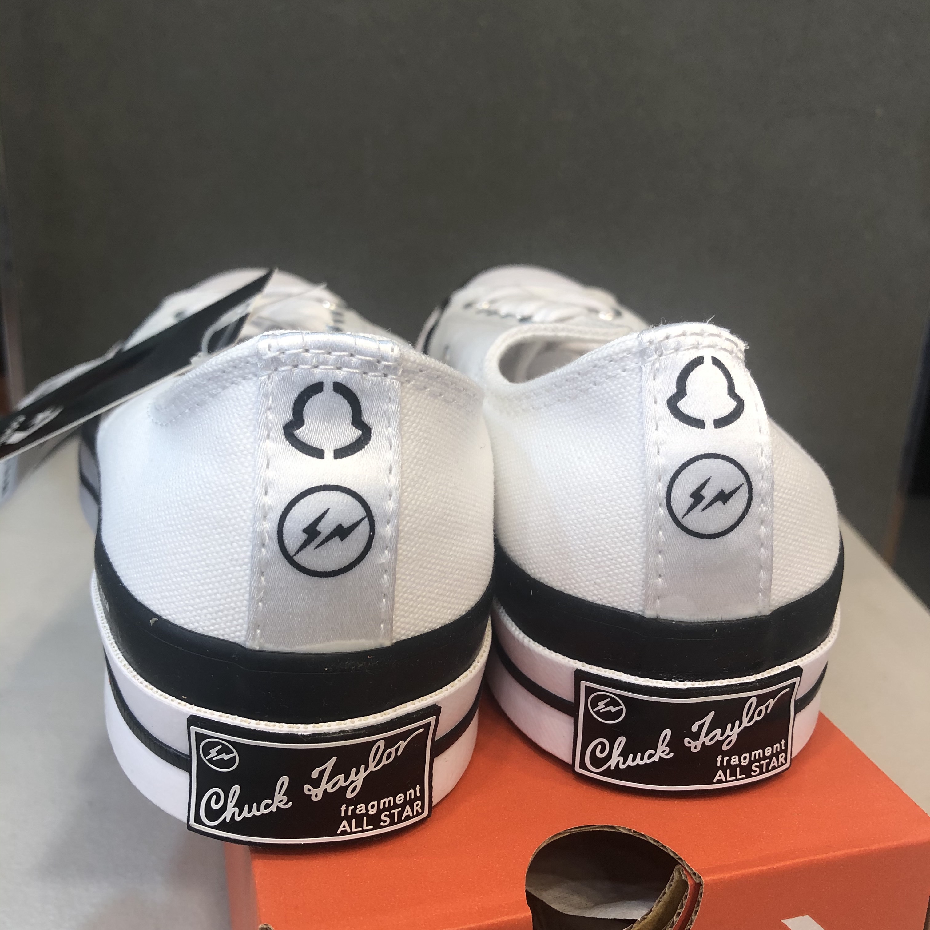 Converse x Moncler x Fragment Chuck 70 Ox White 착용 스타일