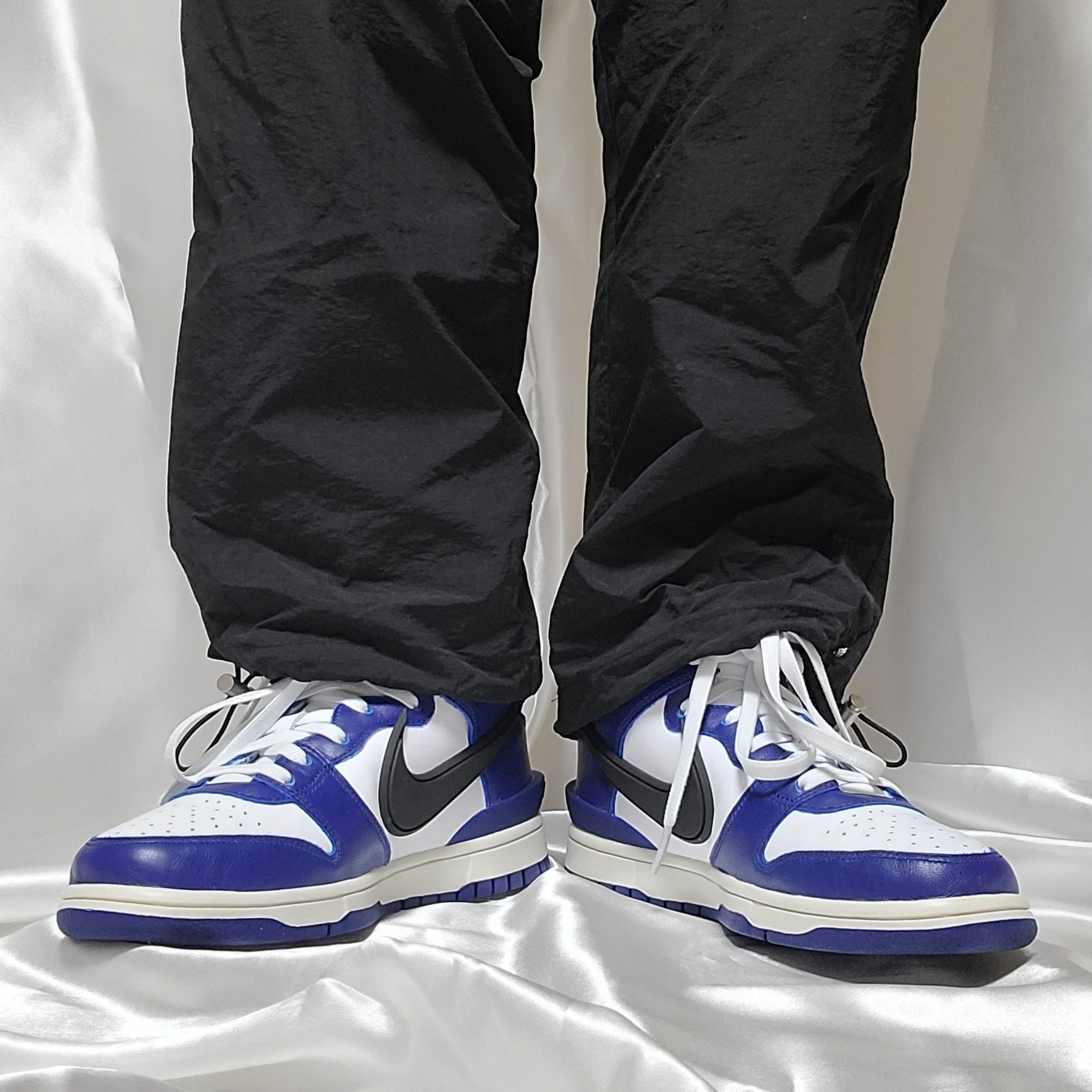 Nike x Ambush Dunk High Deep Royal Blue 착용 스타일 - 3