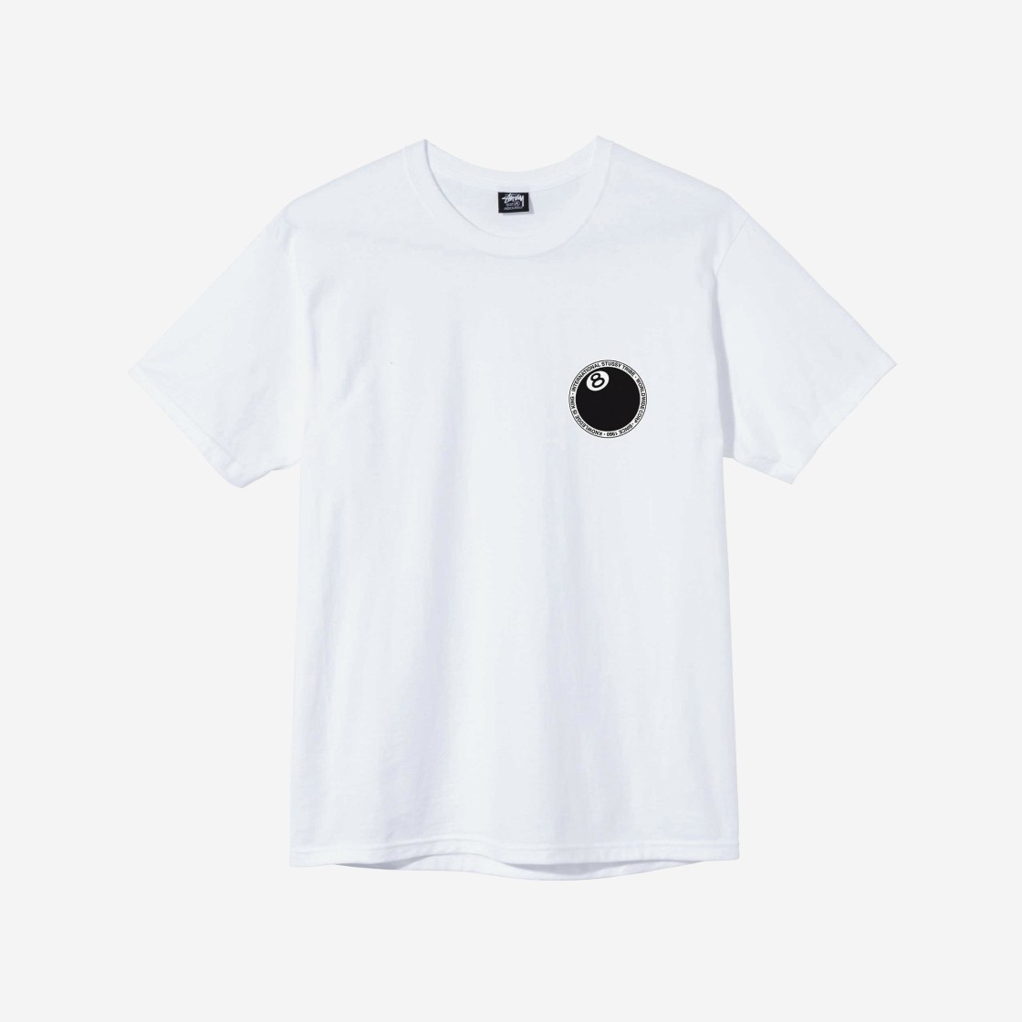 Stussy 8 Ball Dot T-Shirt White 상세 이미지 2