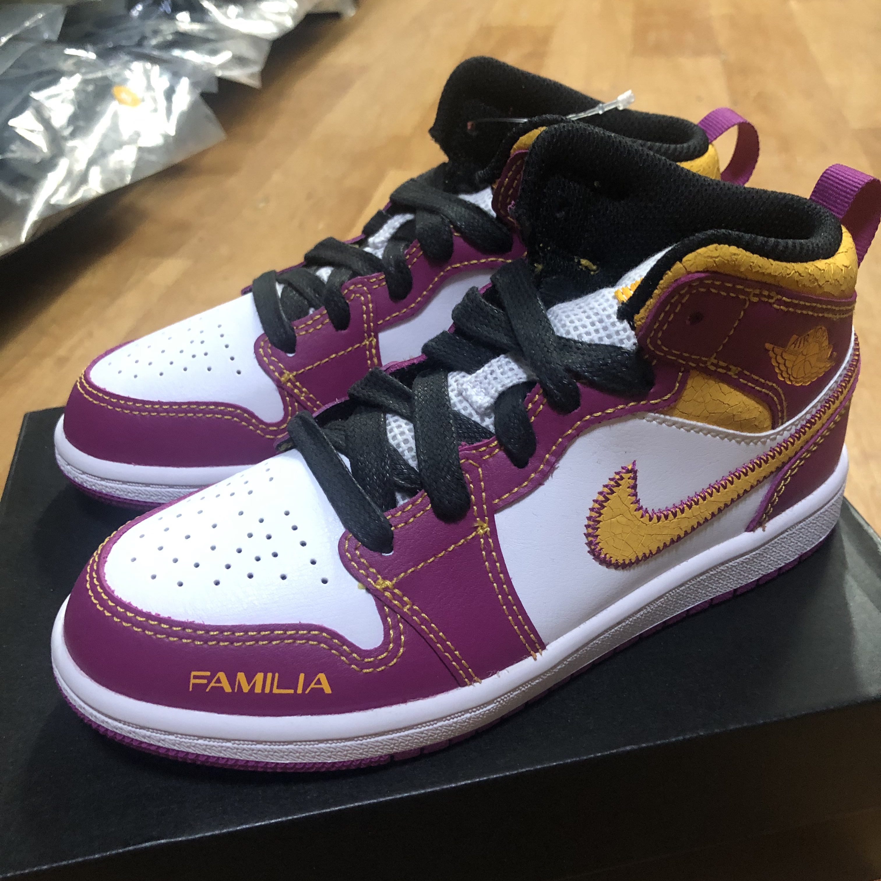 (PS) Jordan 1 Mid DOD Familia 착용 스타일
