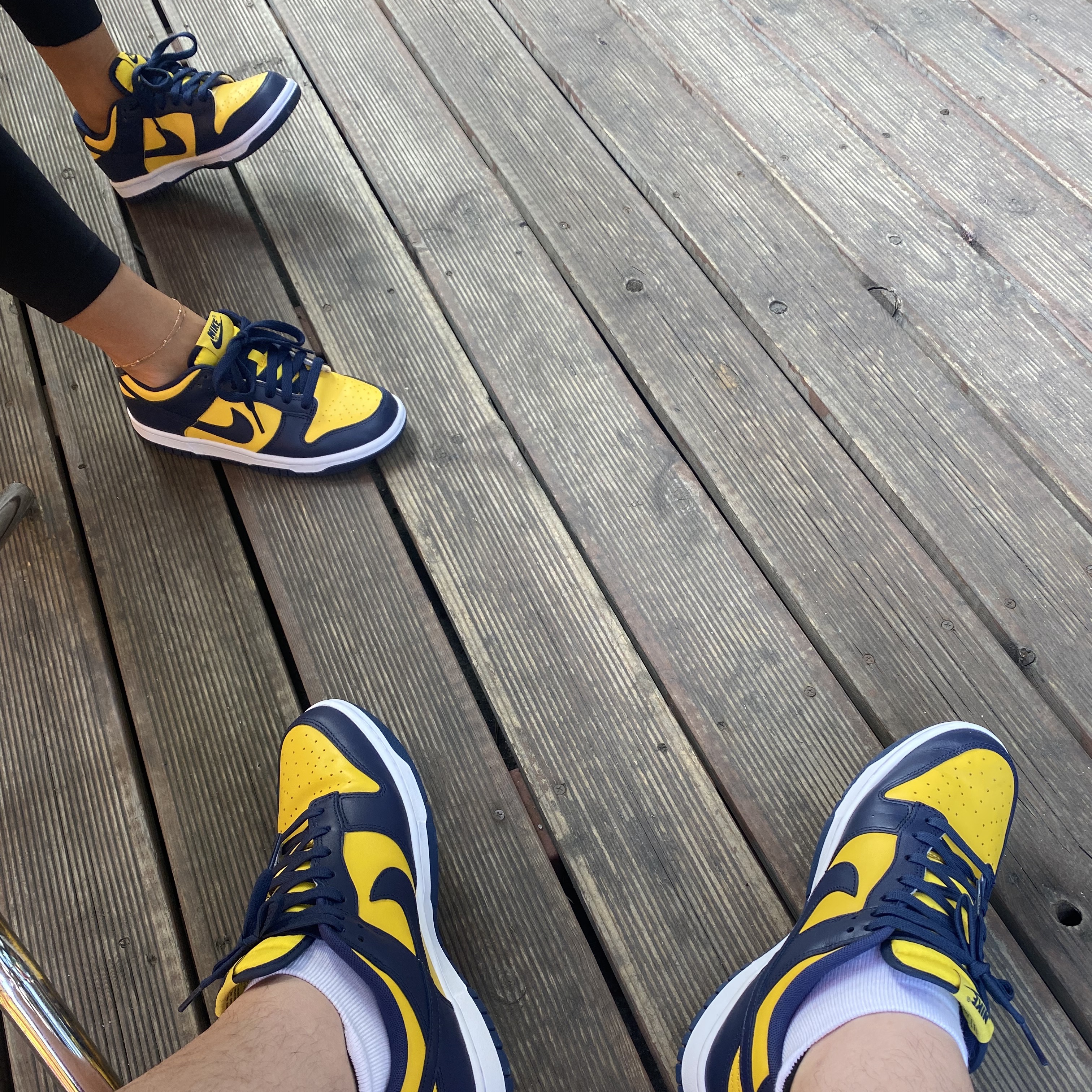 Nike Dunk Low Retro Varsity Maize, (GS) Nike Dunk Low Varsity Maize 착용 스타일