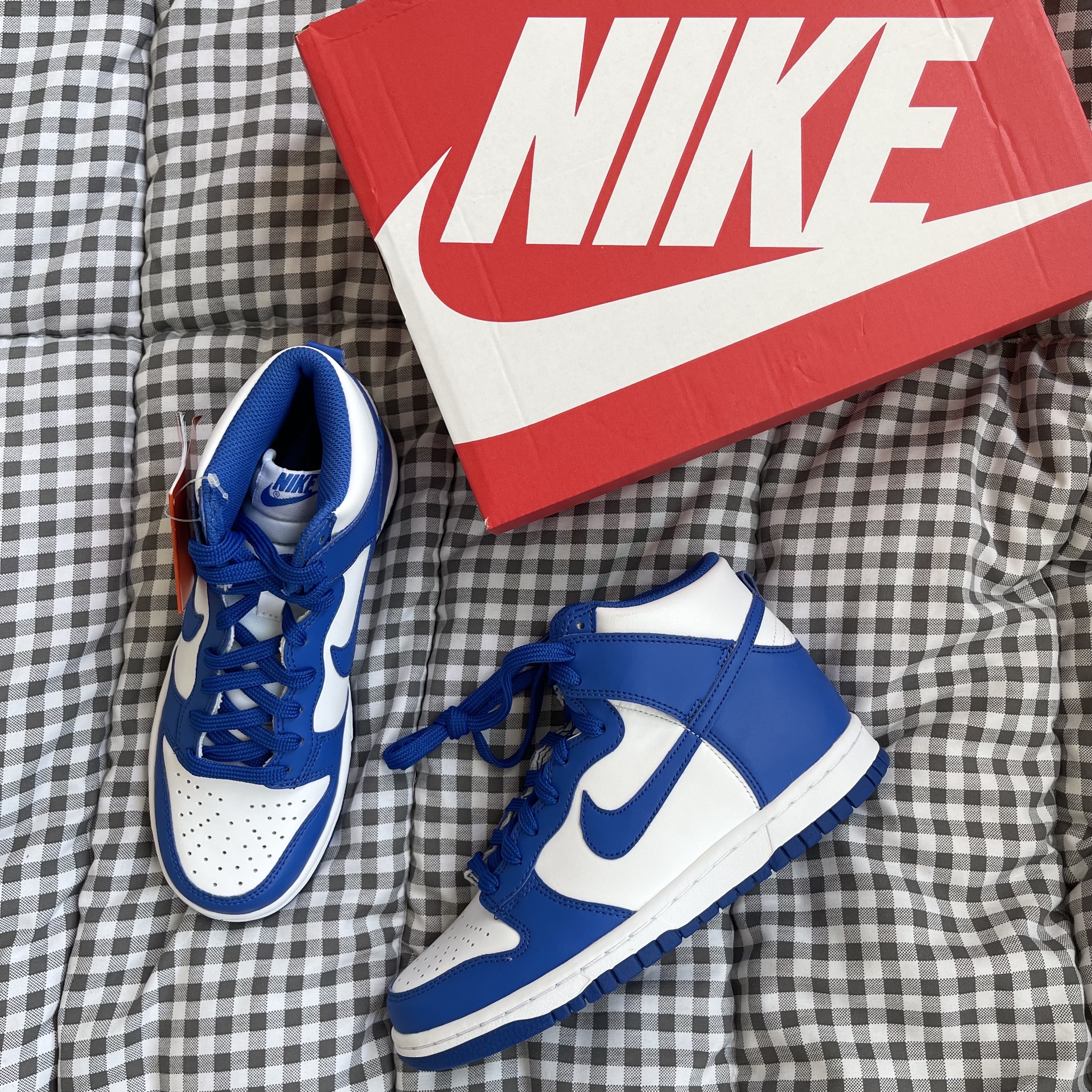 (GS) Nike Dunk High Game Royal 착용 스타일