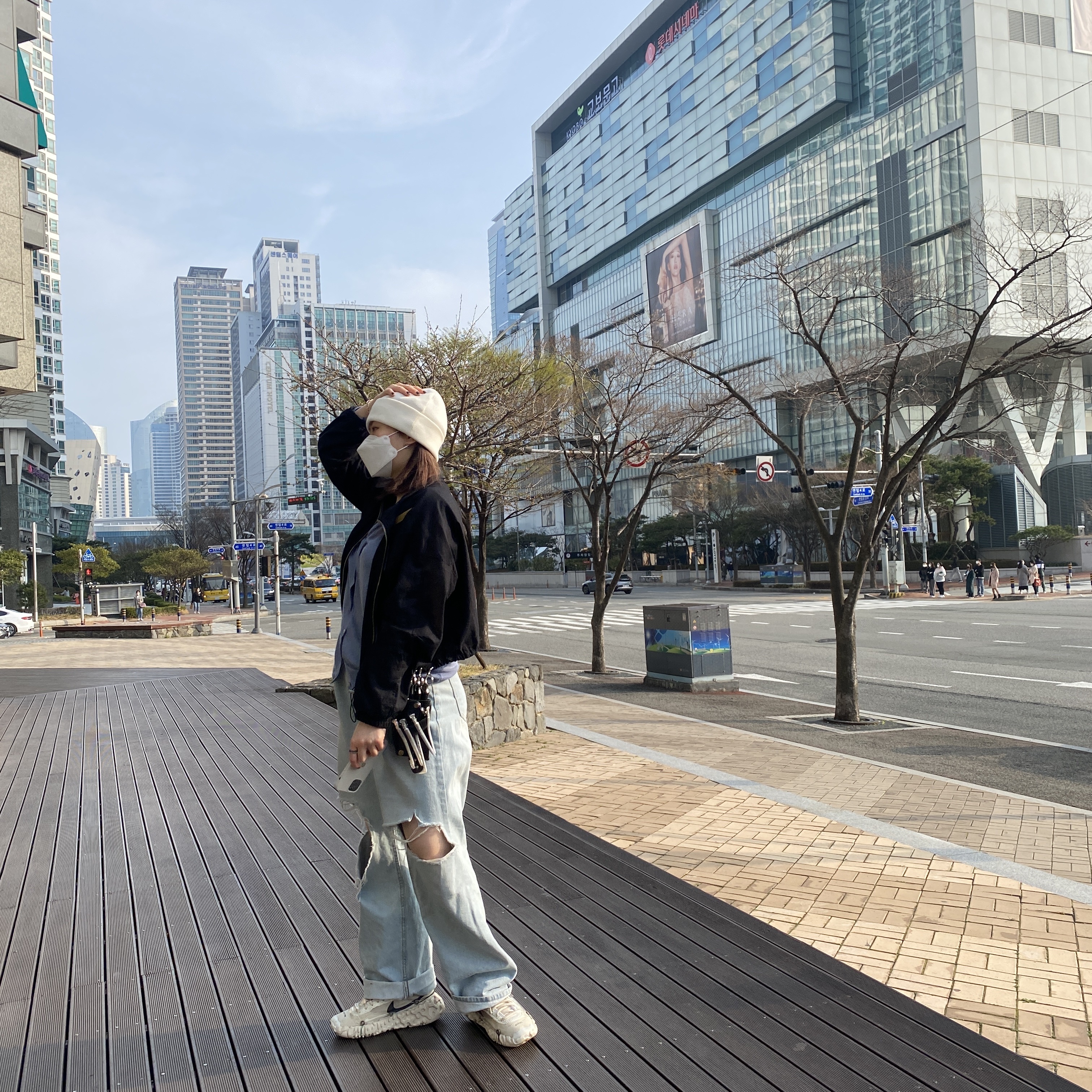 Nike x Undercover Overbreak SP Overcast 착용 스타일