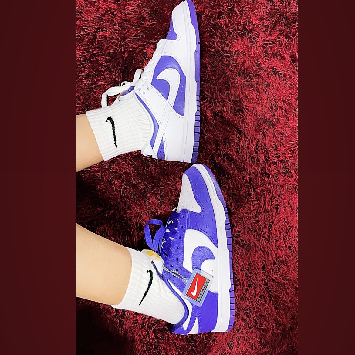(W) Nike Dunk Low SE Flip 착용 스타일 - 5
