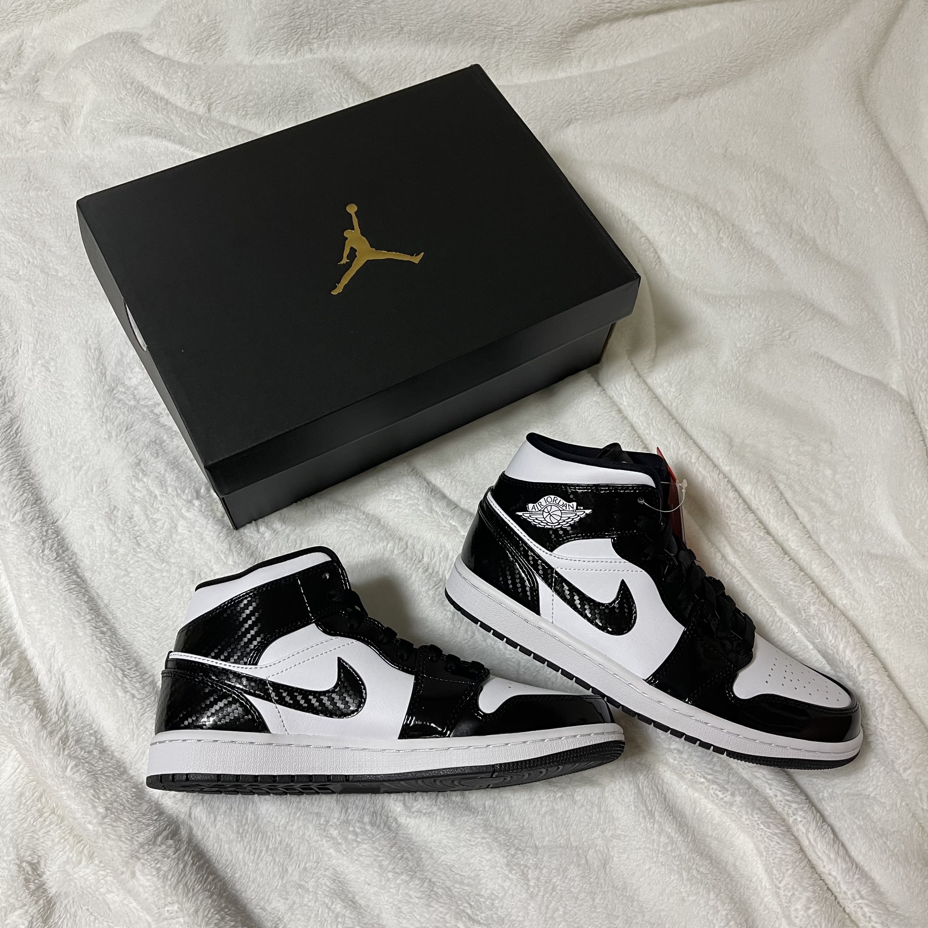 Jordan 1 Mid SE ASW Black 착용 스타일 - 1