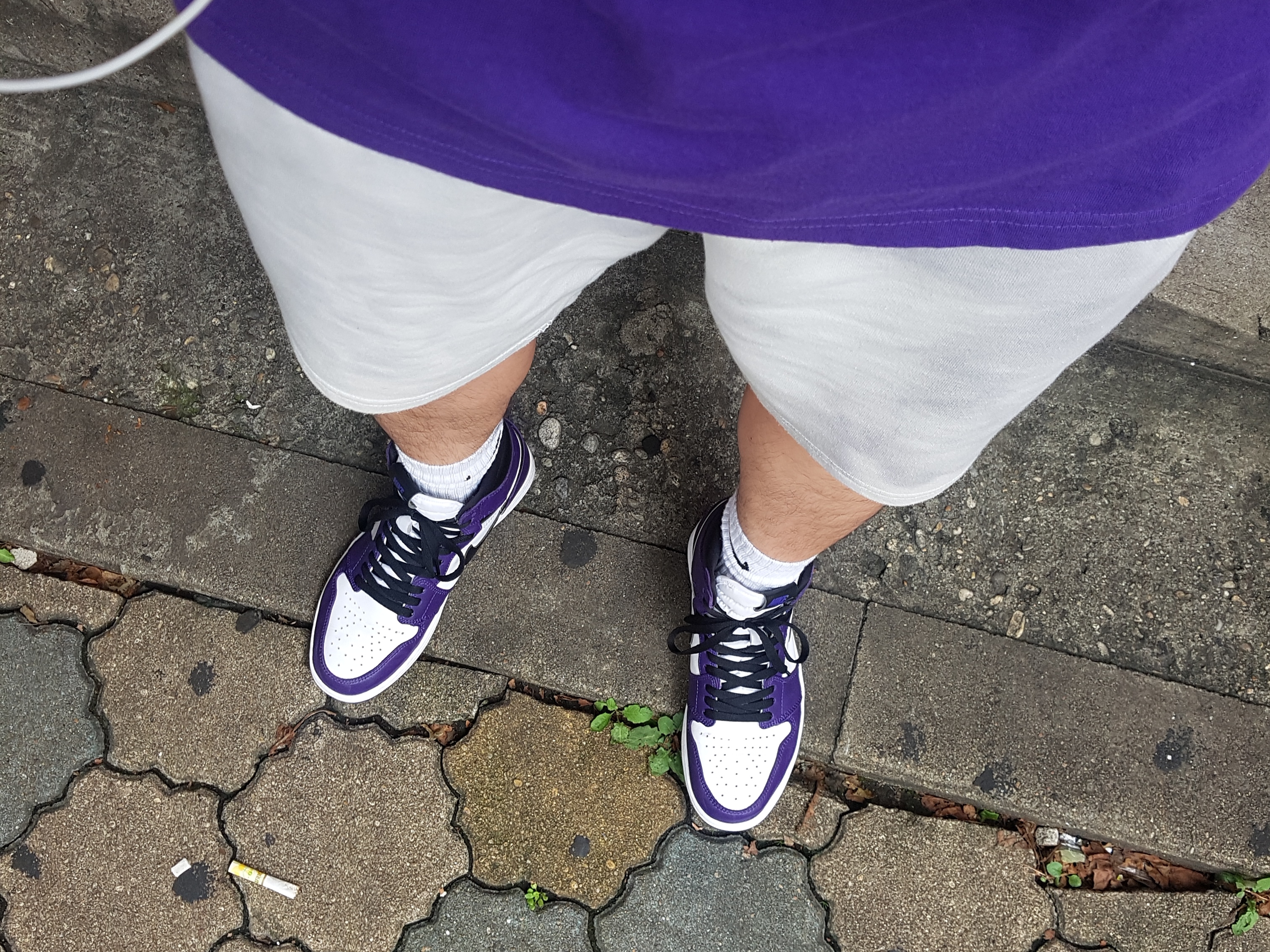 Jordan 1 Retro High OG Court Purple 2020 착용 스타일