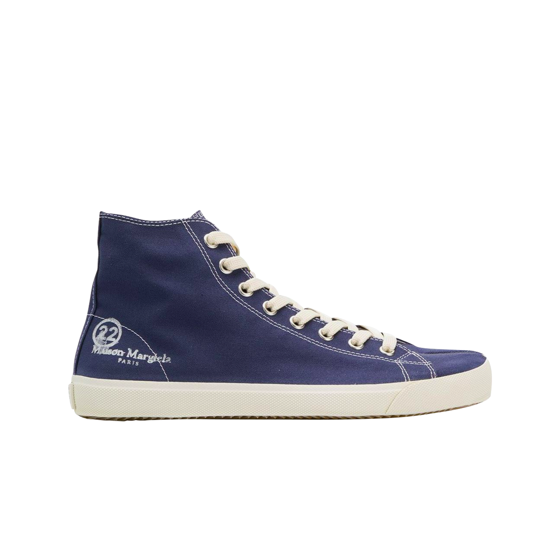 메종 마르지엘라 타비 하이 캔버스 스니커즈 네이비(Maison Margiela Tabi High Canvas Sneakers Navy) - 1