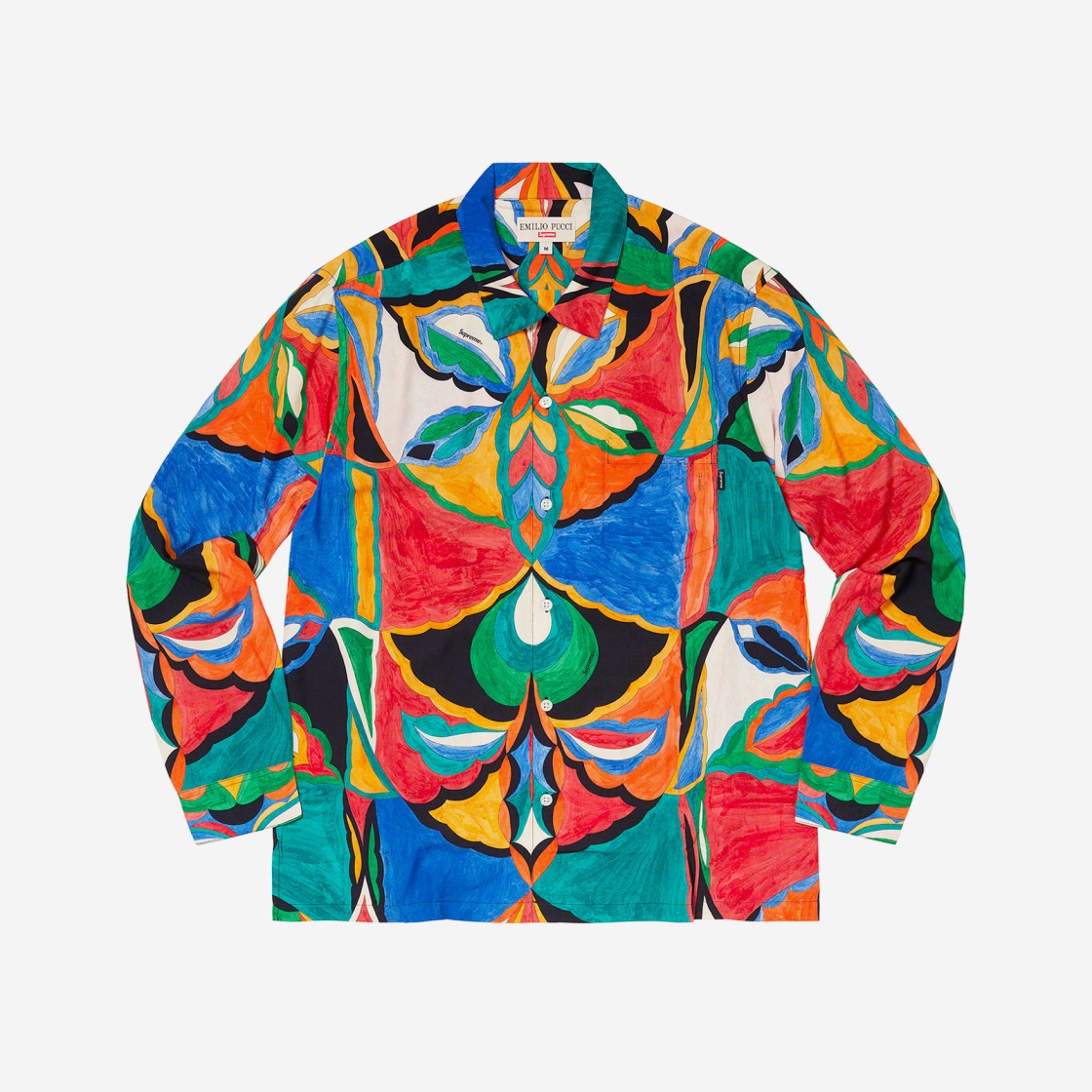 Supreme x Emilio Pucci L/S Shirt Multi-Color - 21SS 상세 이미지 1