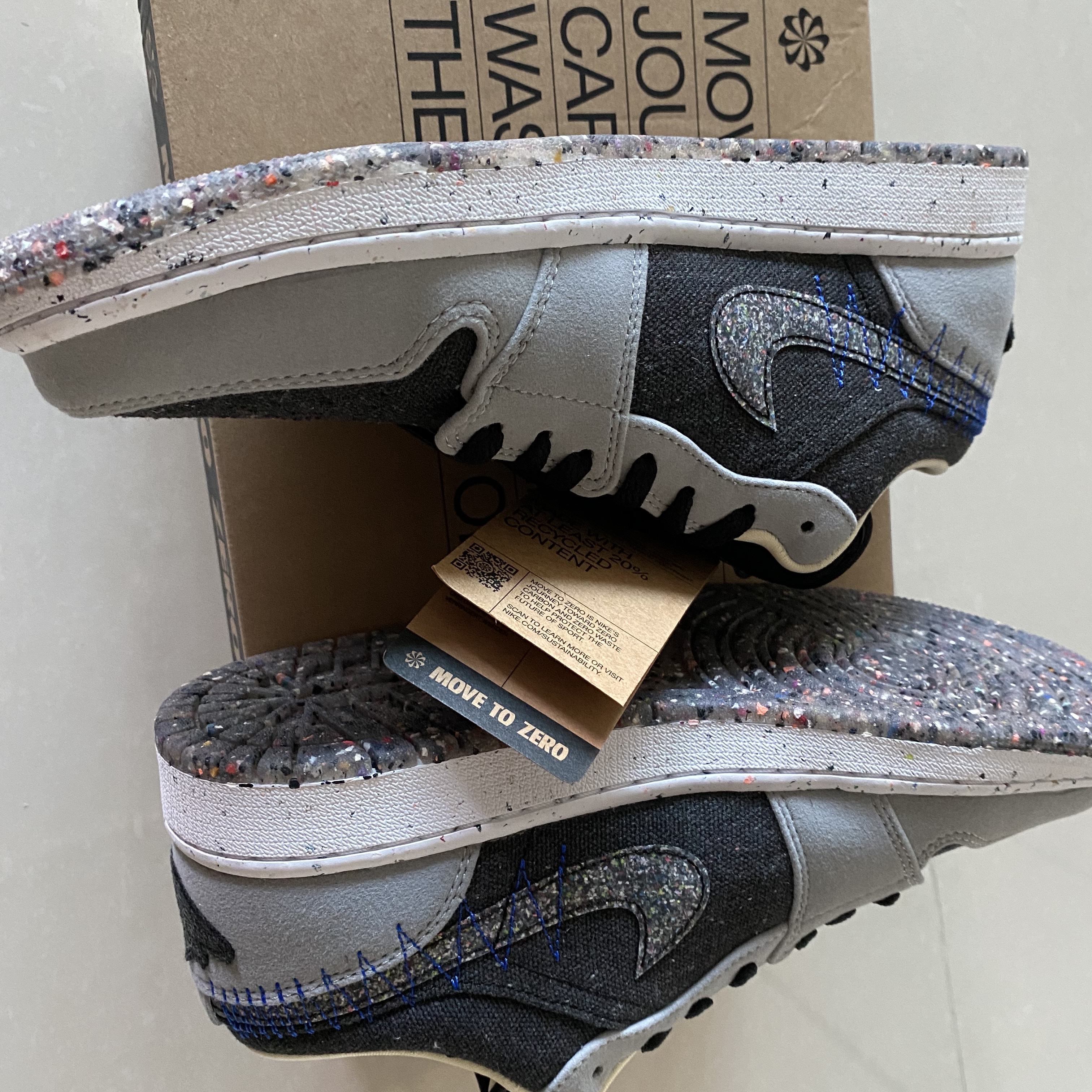 Jordan 1 Low SE Crater 착용 스타일 - 4