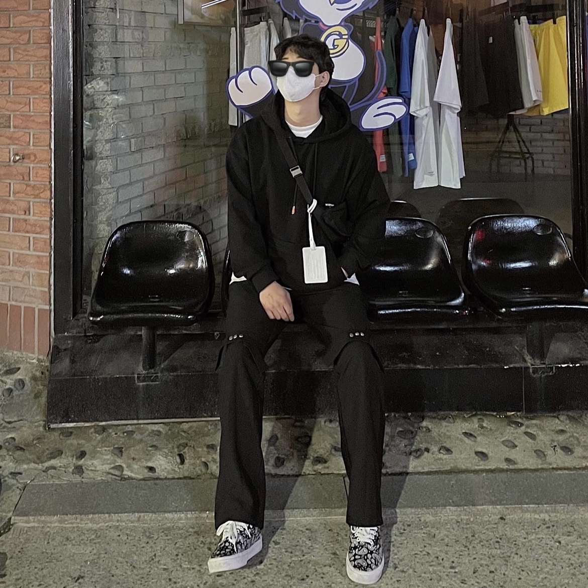 Vans Paisley ComfyCush Era Black 착용 스타일