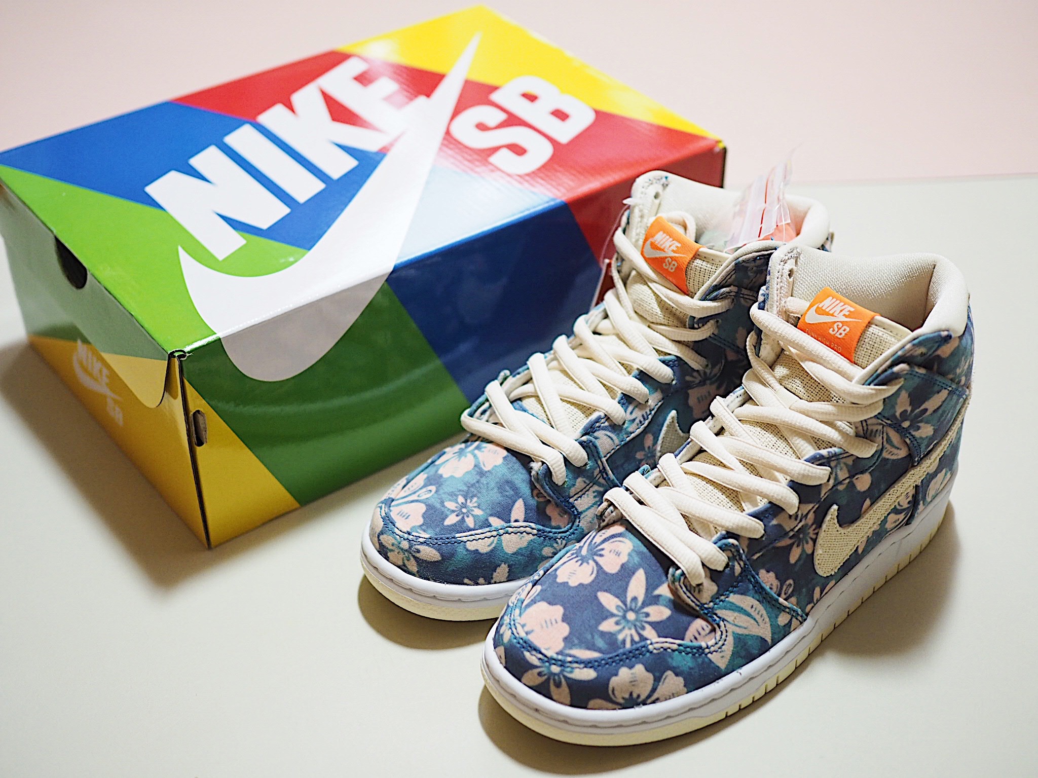 Nike SB Dunk High Pro Hawaii 착용 스타일 - 2