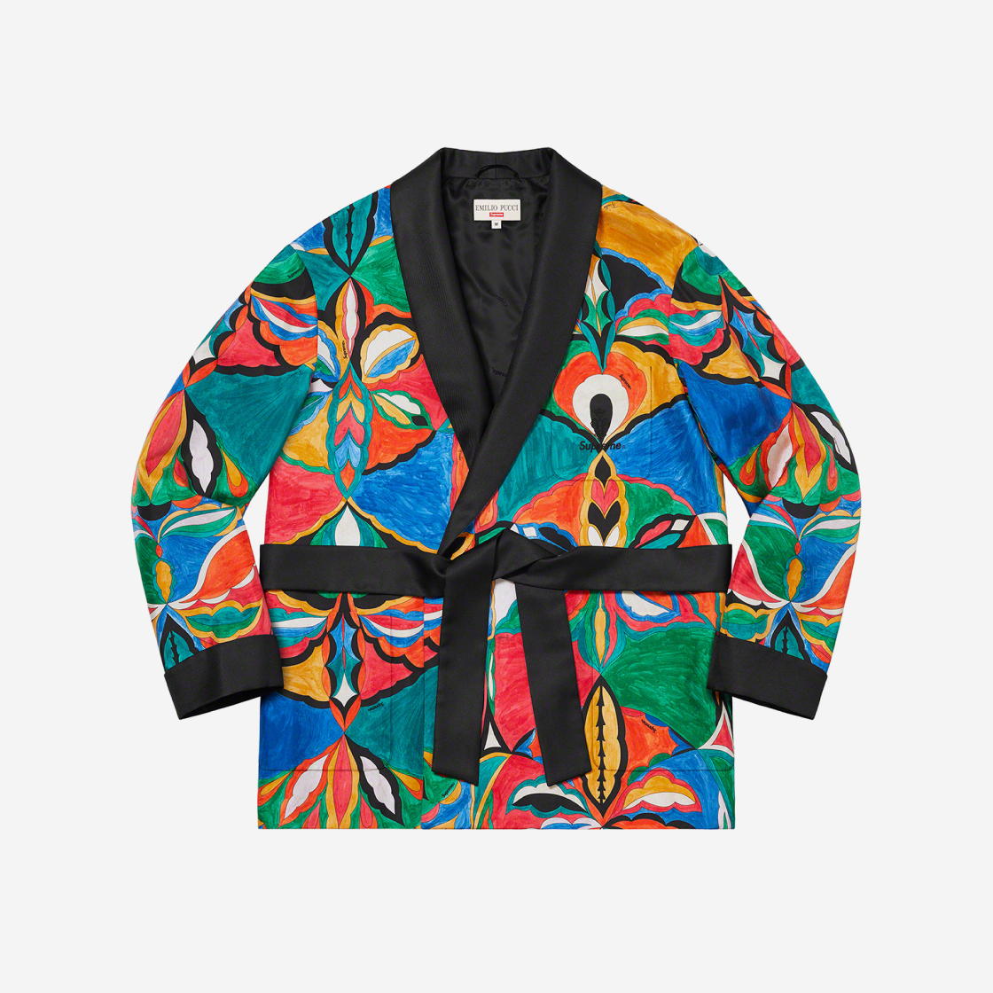 supreme emilio pucci silk smoking jacket