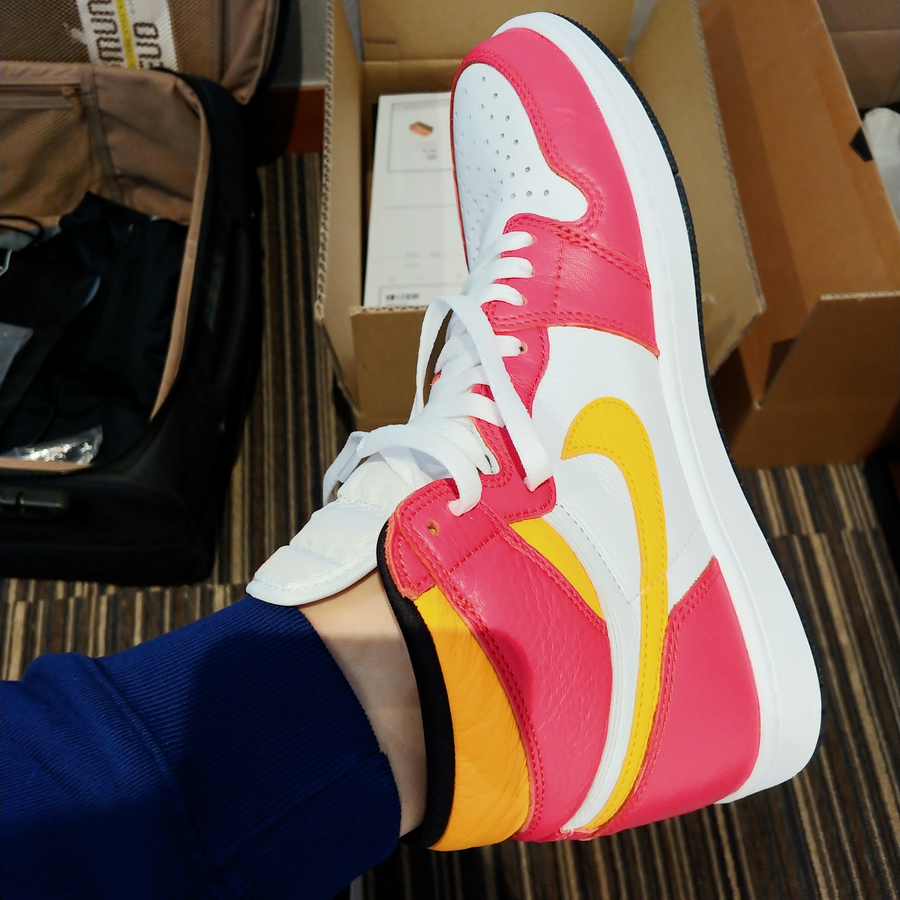 Nike x Drake Nocta Cardinal Stock Essential Fleece Pants Navy - US/EU, Nike x Drake Nocta Cardinal Stock Essential T-Shirt White - Asia 착용 스타일 - 2
