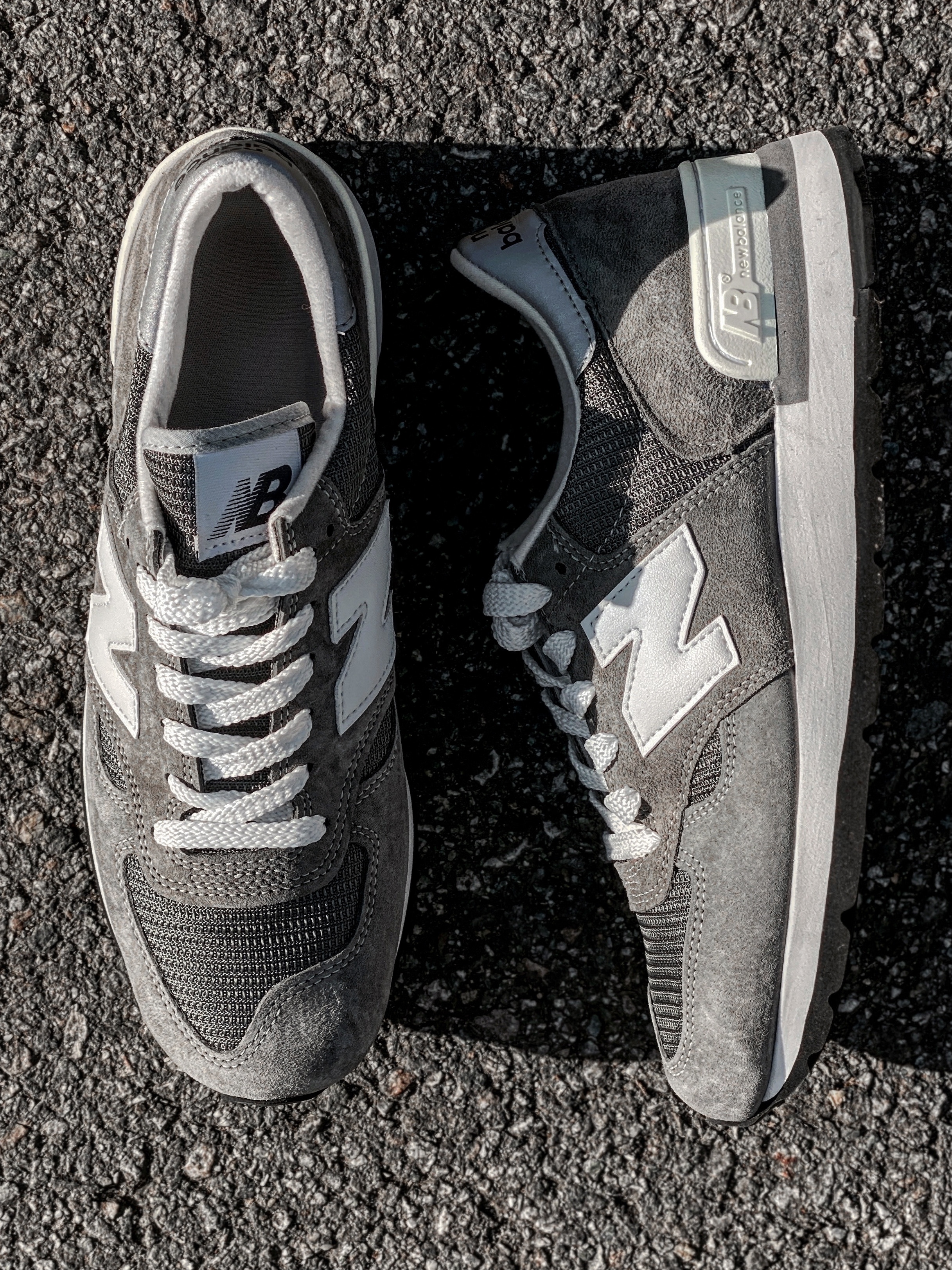 New Balance 990 Made in USA Grey 착용 스타일