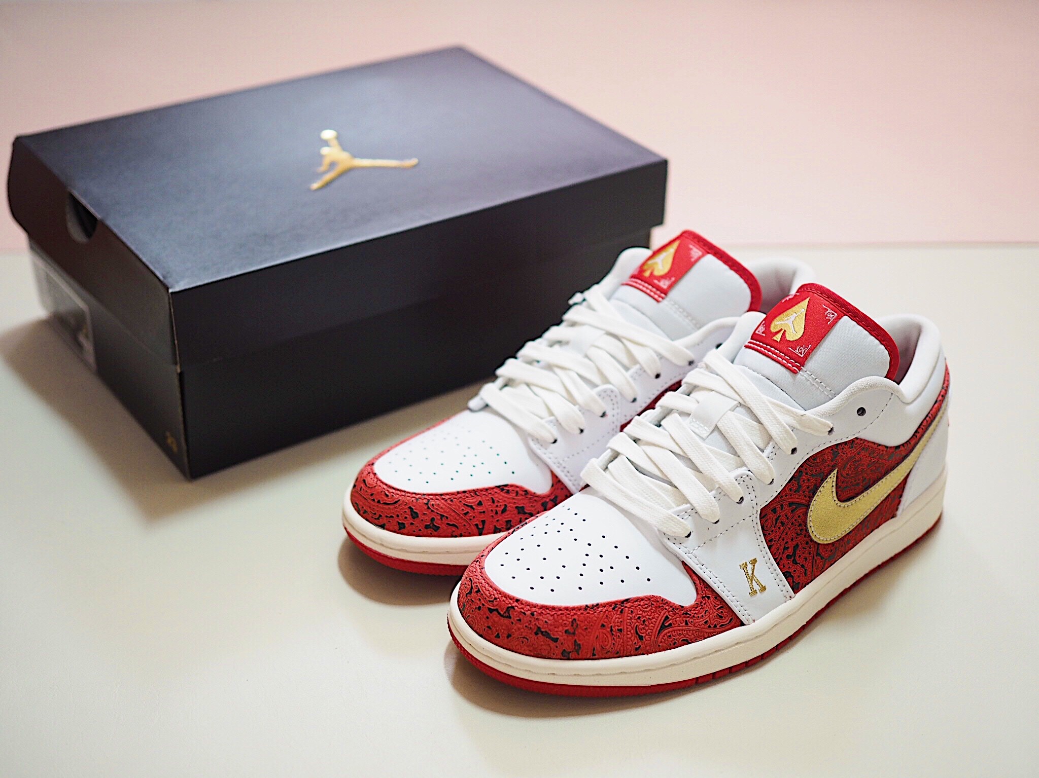 Jordan 1 Low SE Spades 착용 스타일 - 1